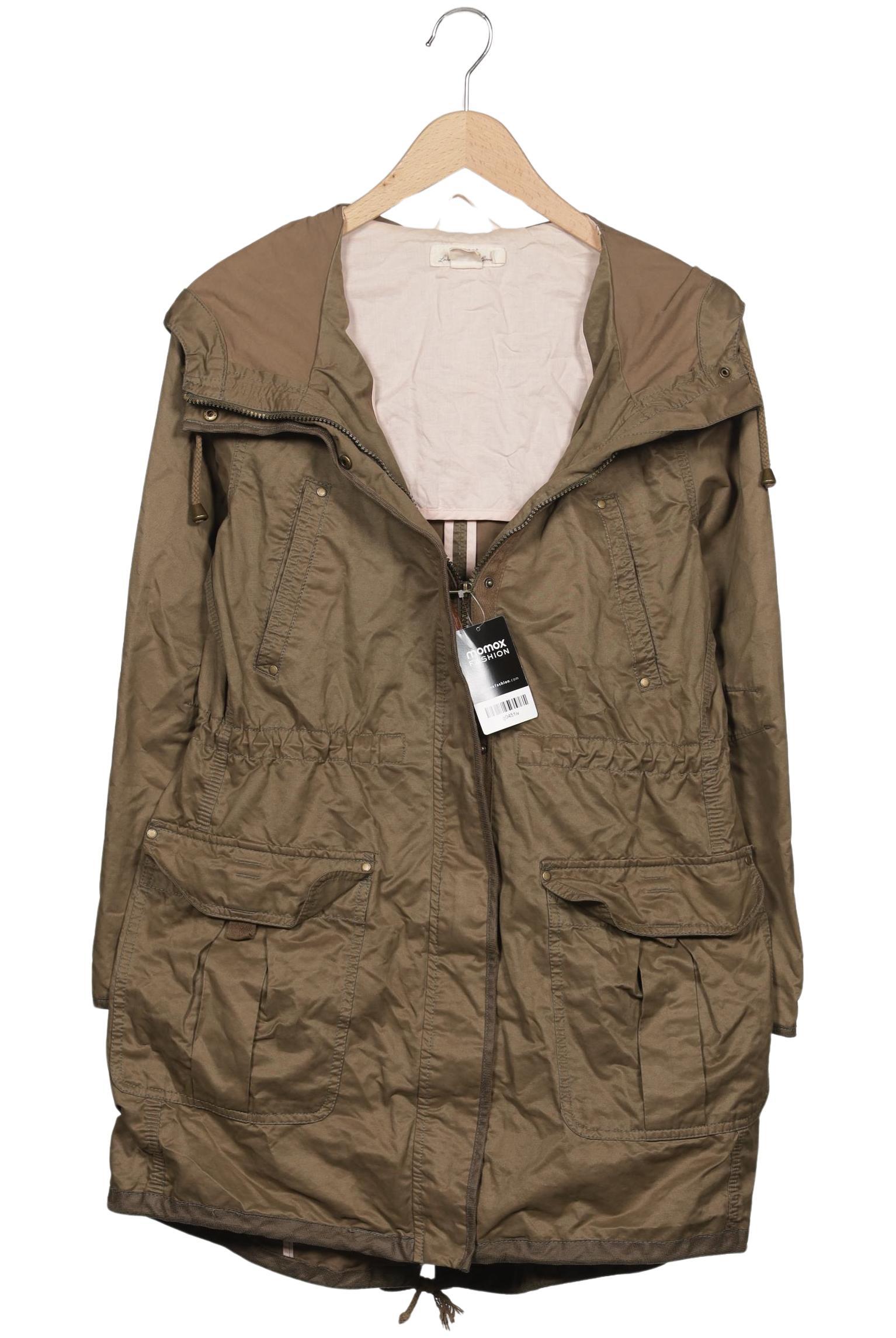 

H&M Damen Mantel, grün, Gr. 38