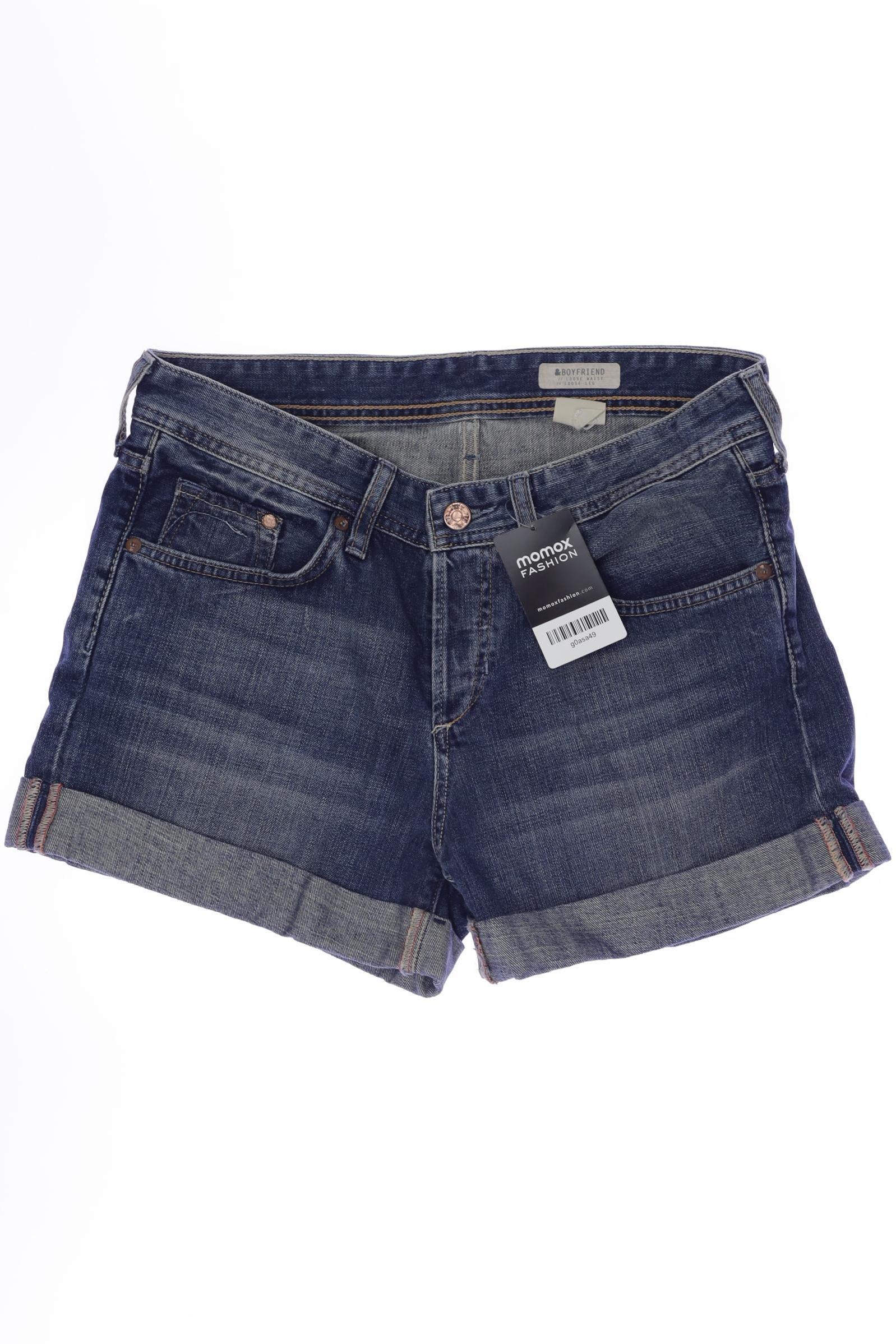

H&M Damen Shorts, marineblau, Gr. 34