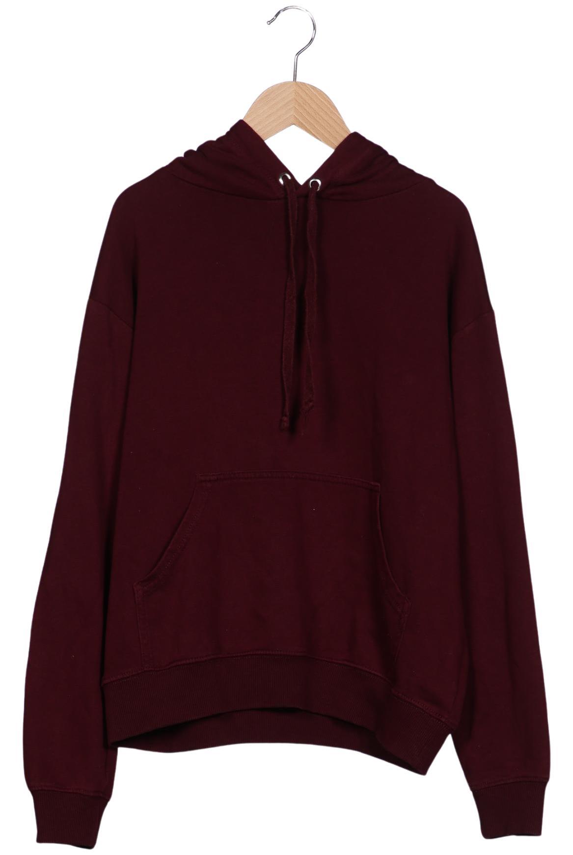 

H&M Damen Kapuzenpullover, bordeaux, Gr. 34