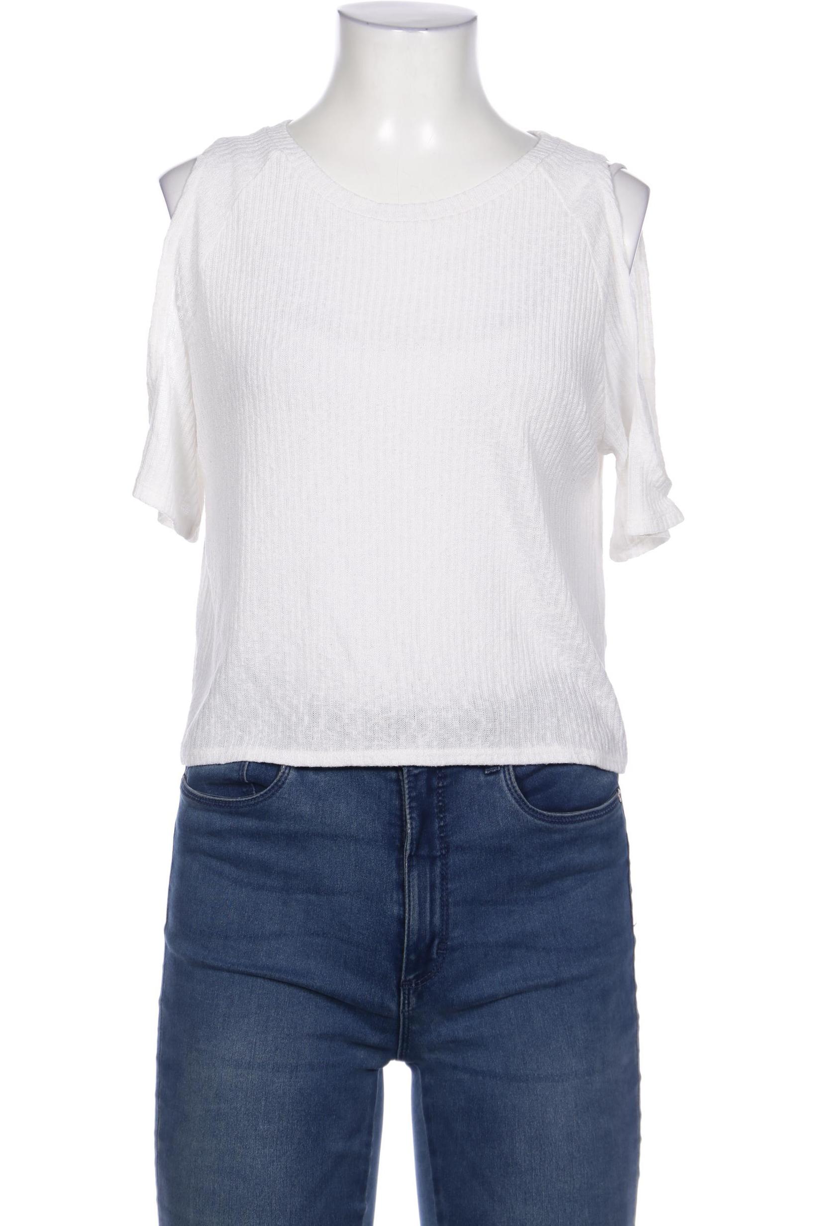 

H&M Damen T-Shirt, weiß