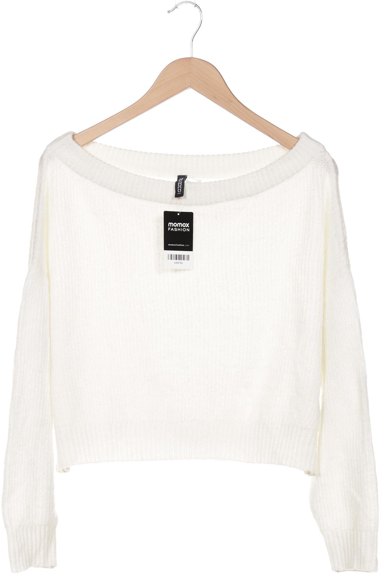 

H&M Damen Pullover, weiß, Gr. 42