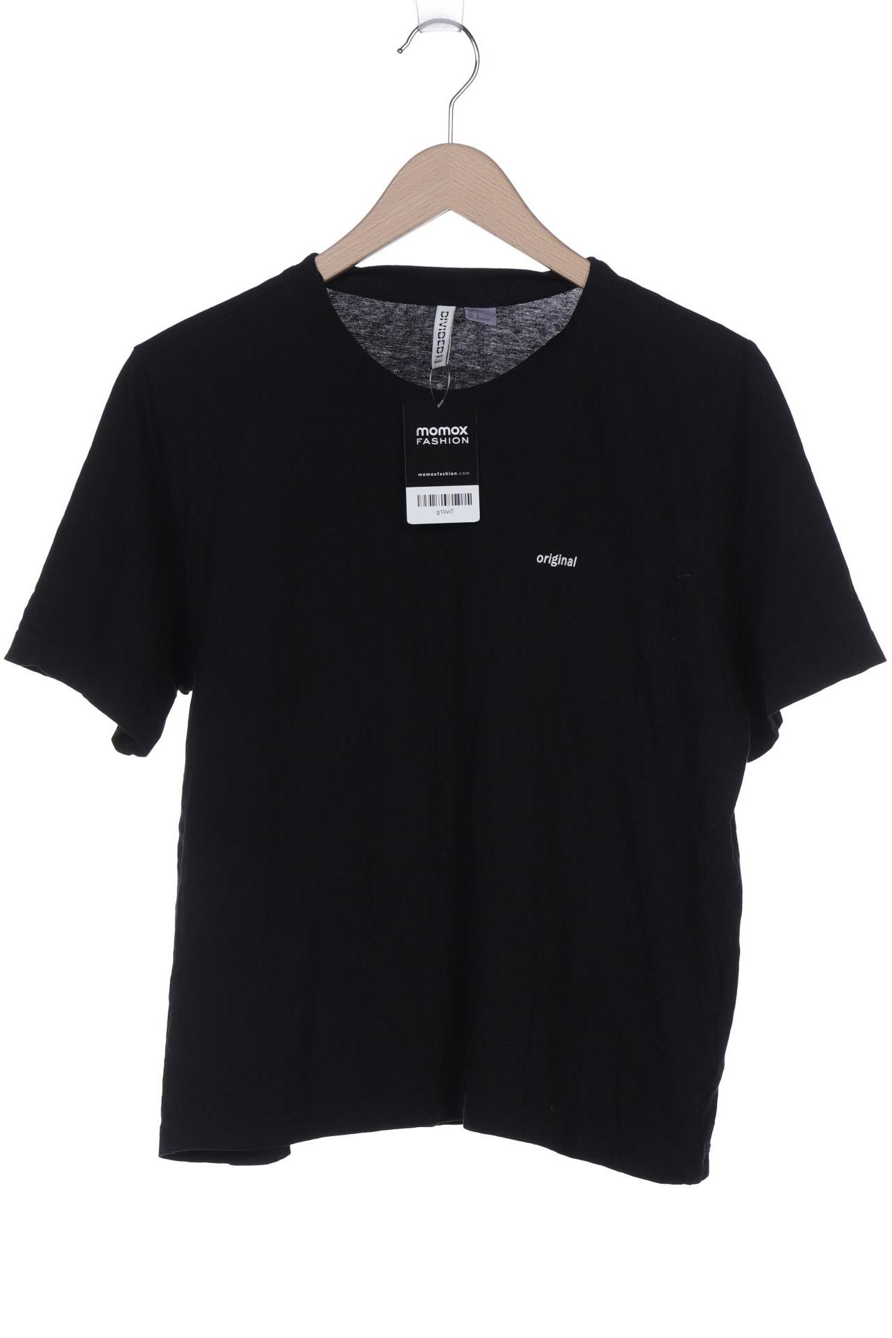 

H&M Damen T-Shirt, schwarz, Gr. 42