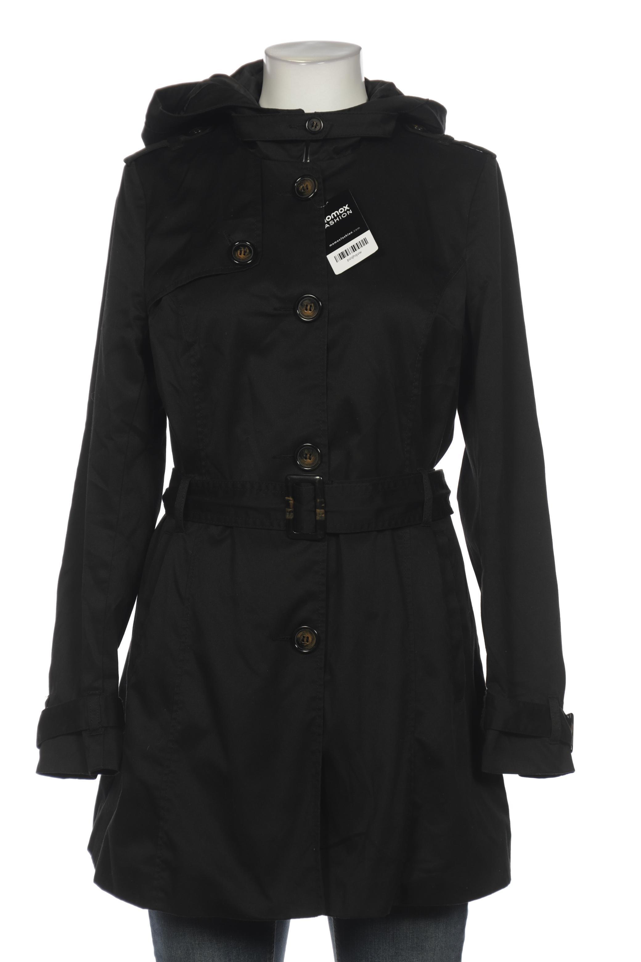

H&M Damen Mantel, schwarz, Gr. 42