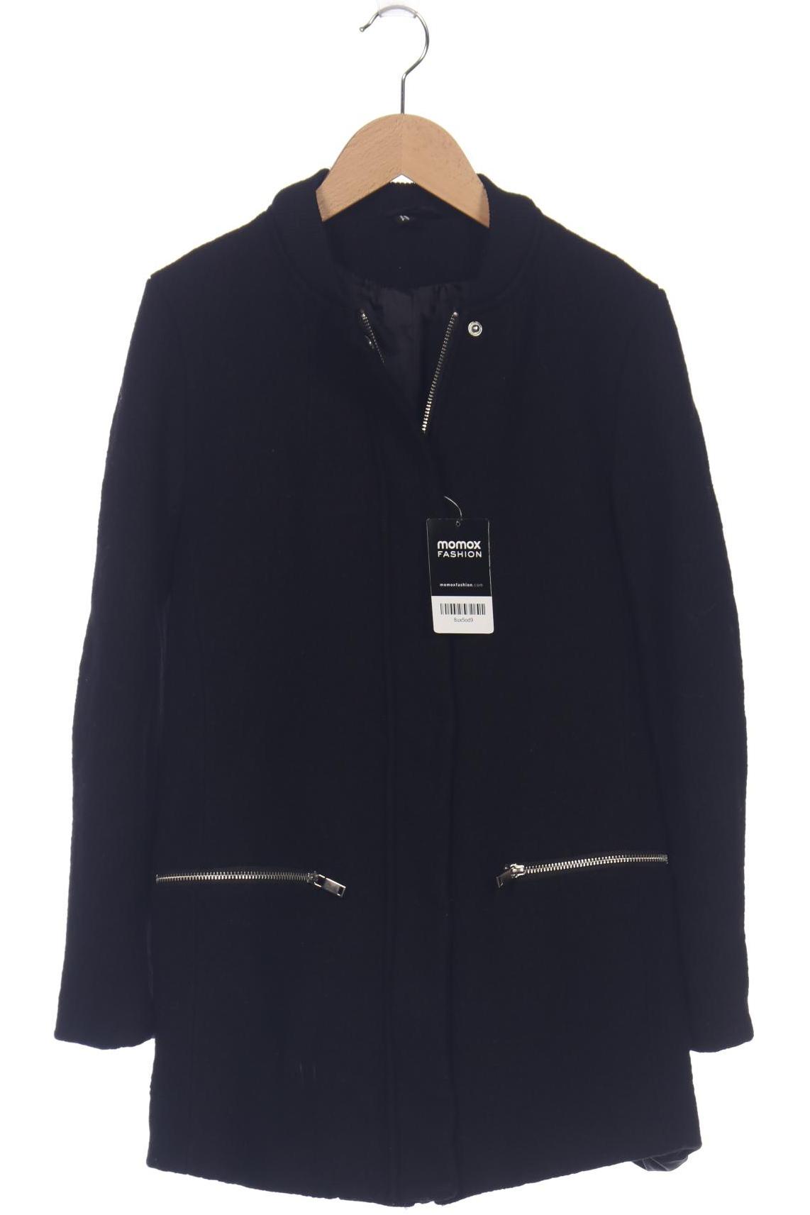 

H&M Damen Mantel, schwarz, Gr. 34