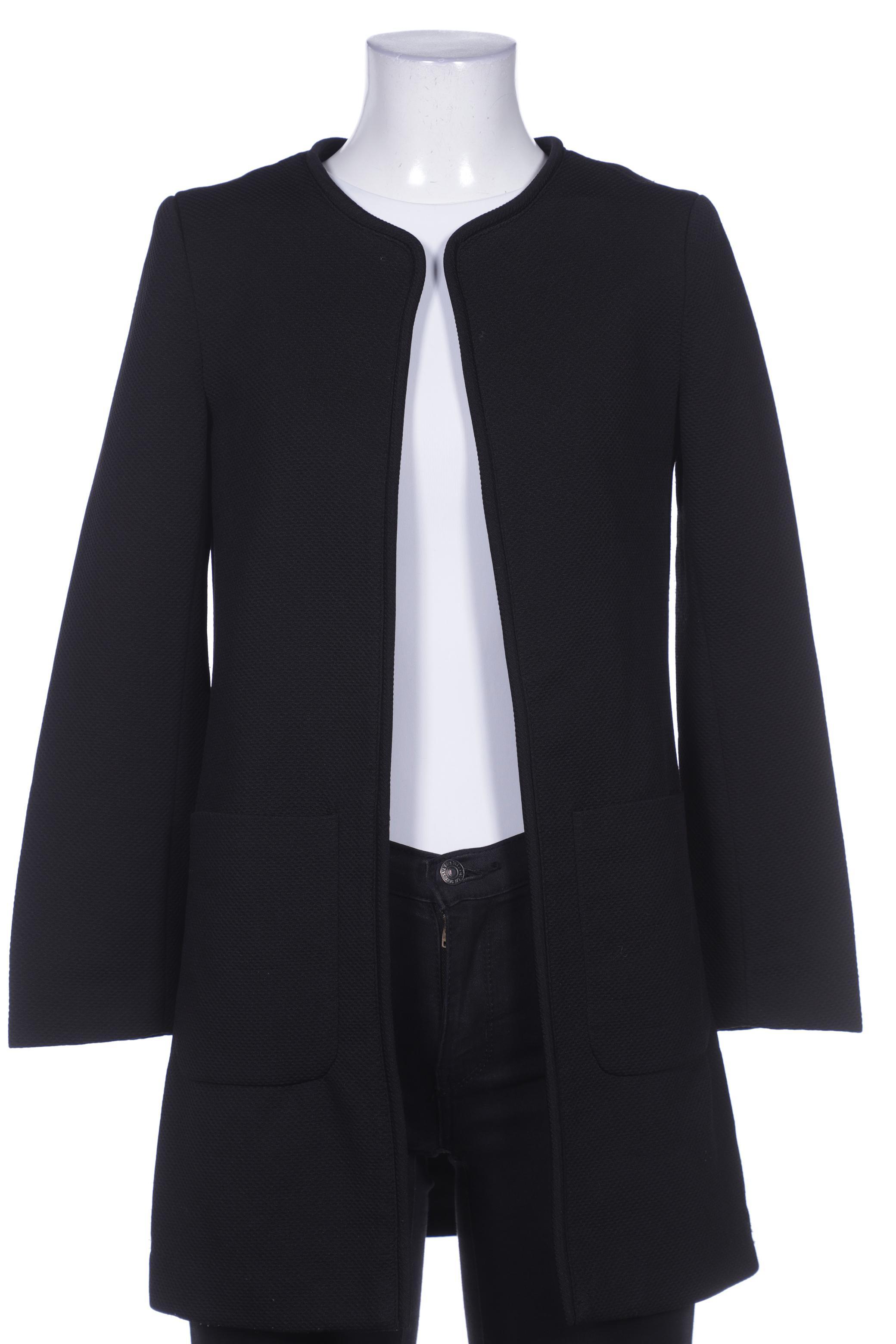 

H&M Damen Mantel, schwarz, Gr. 34
