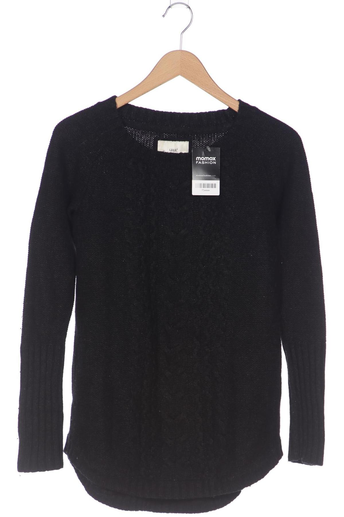 

H&M Damen Pullover, schwarz, Gr. 36