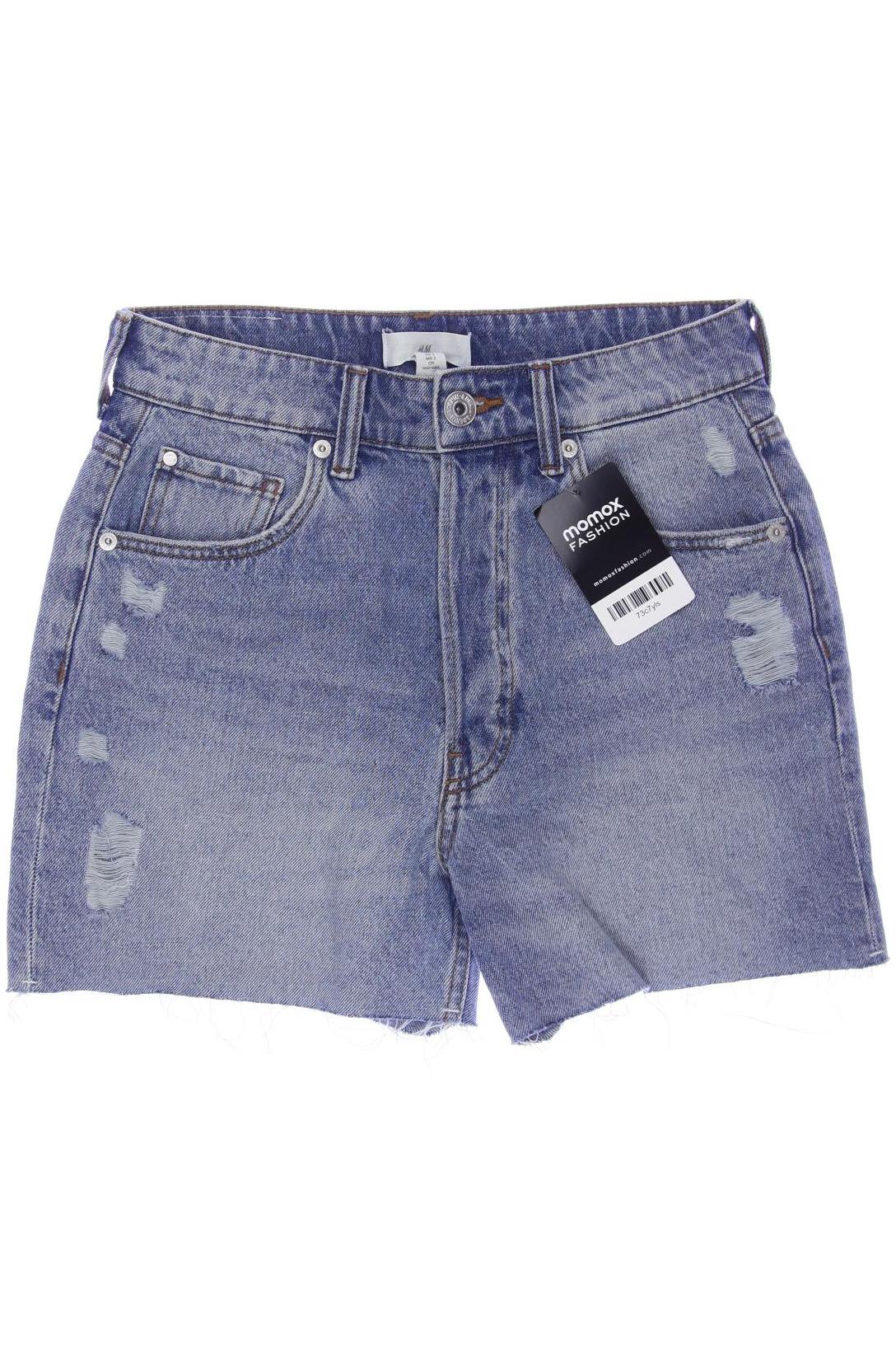 

H&M Damen Shorts, hellblau, Gr. 34