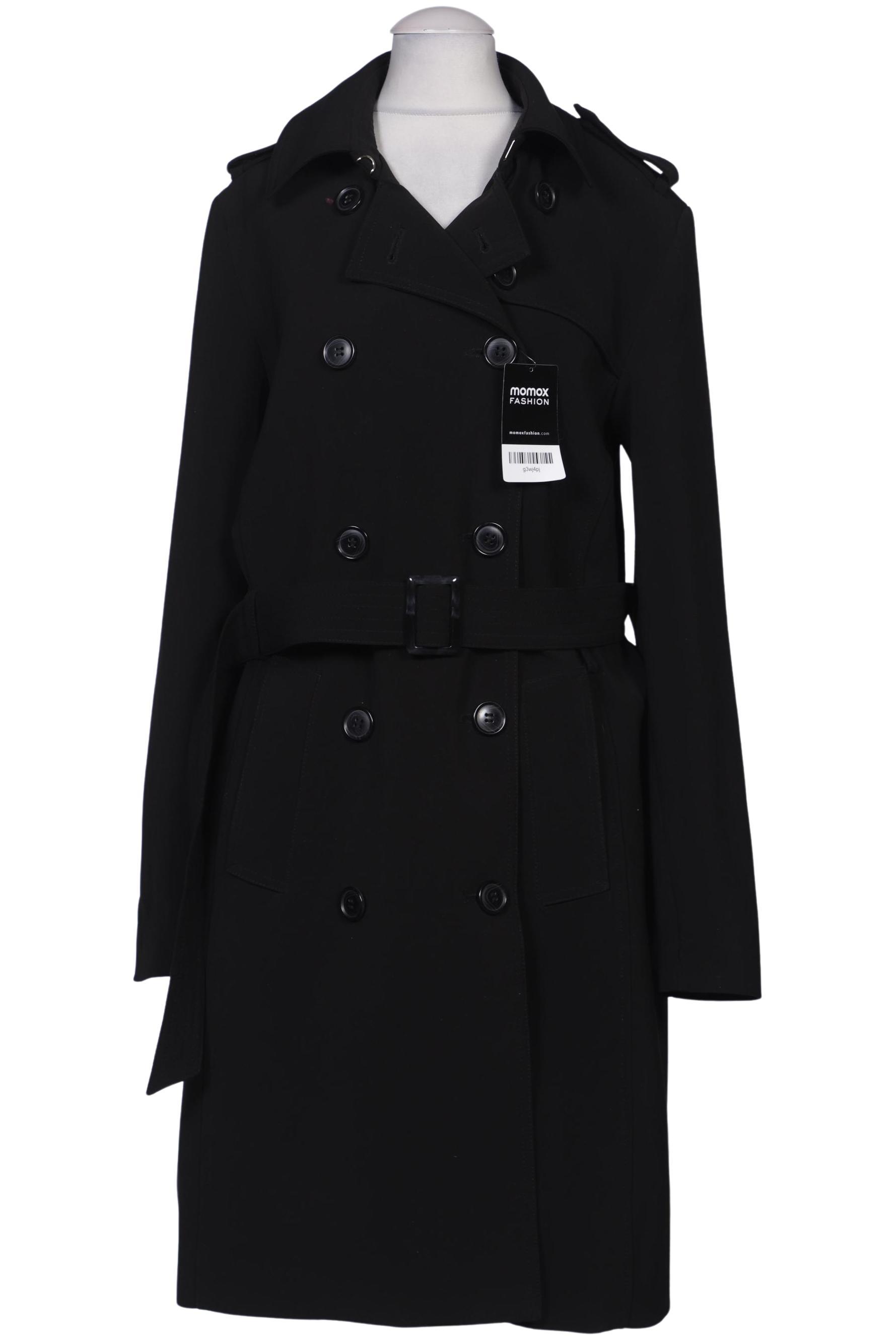 

H&M Damen Mantel, schwarz, Gr. 34