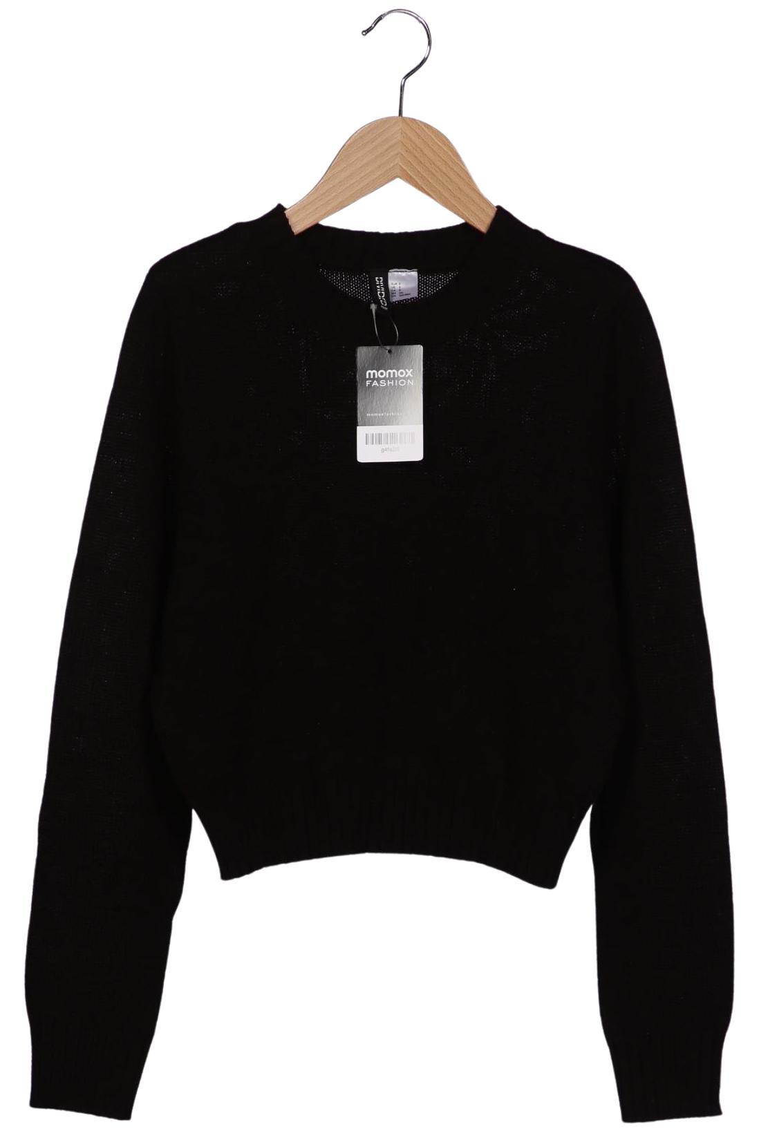 

H&M Damen Pullover, schwarz, Gr. 36