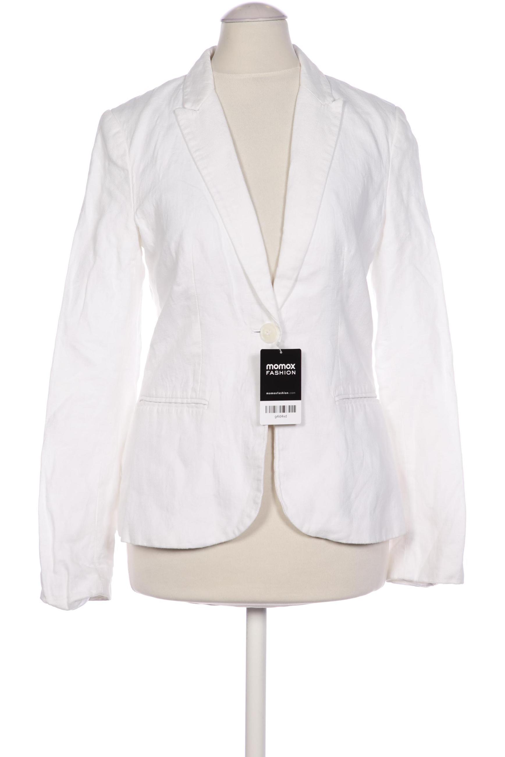 

H&M Damen Blazer, weiß, Gr. 34