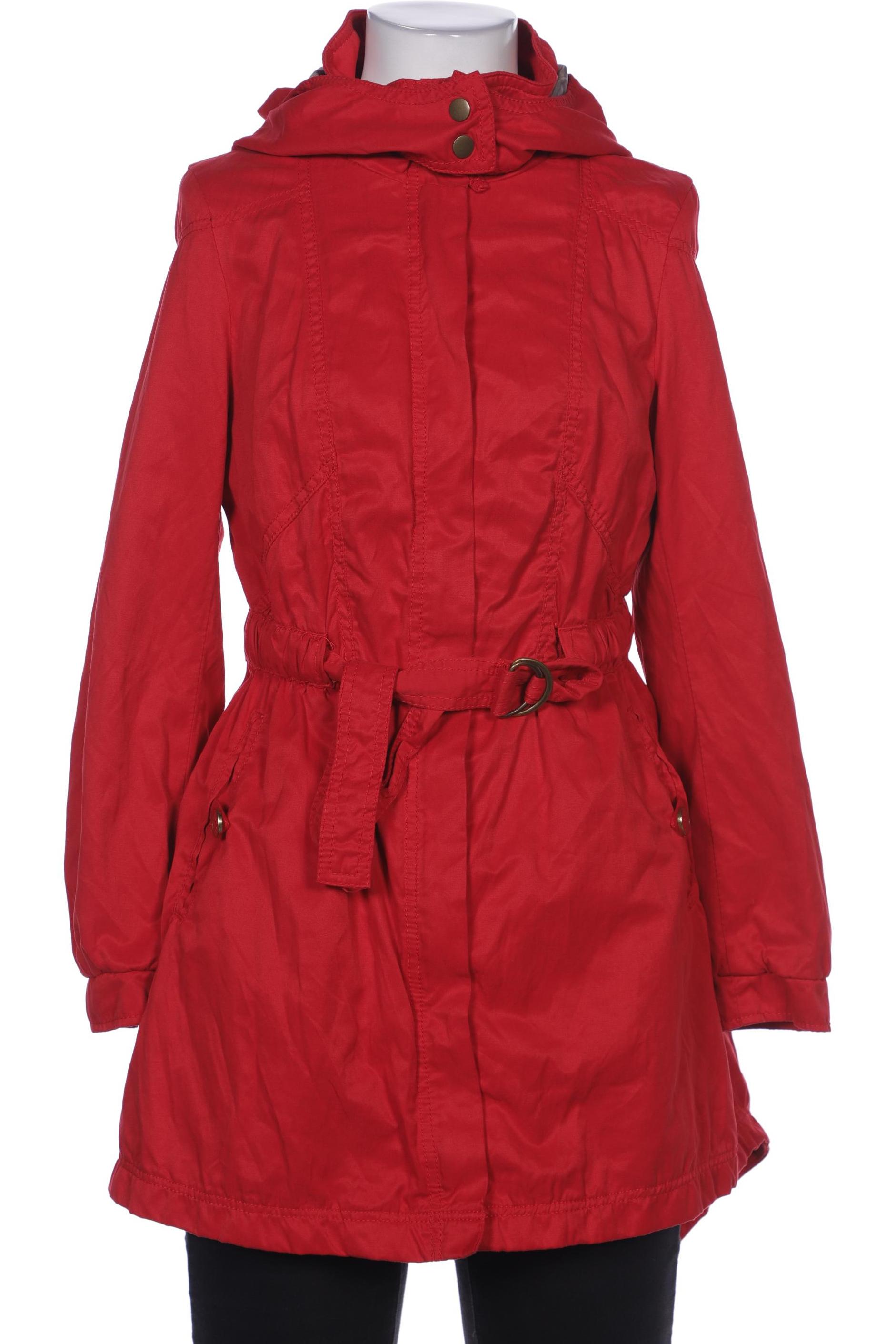 

H&M Damen Mantel, rot, Gr. 36