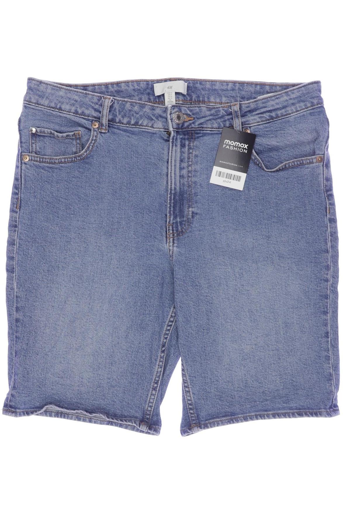 

H&M Damen Shorts, blau, Gr. 46