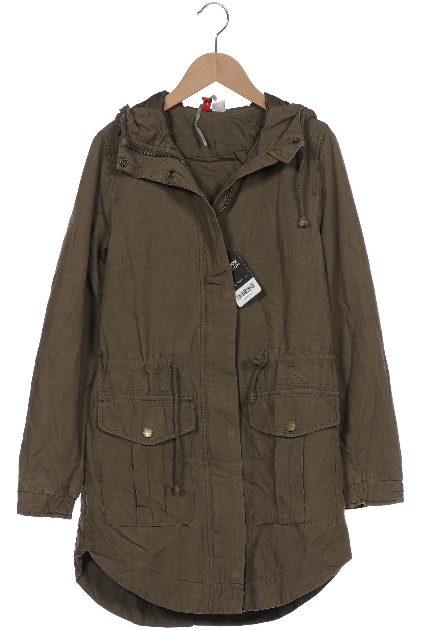 

H&M Damen Mantel, grün