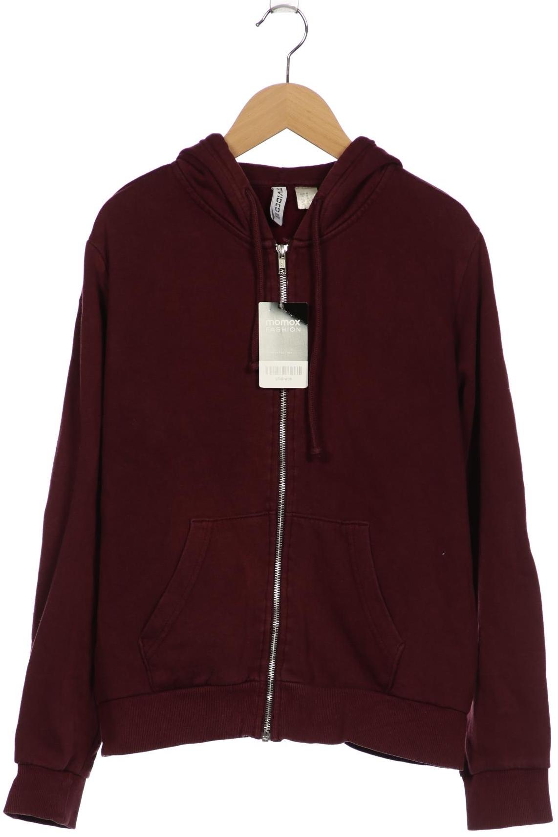 

H&M Damen Kapuzenpullover, bordeaux, Gr. 38