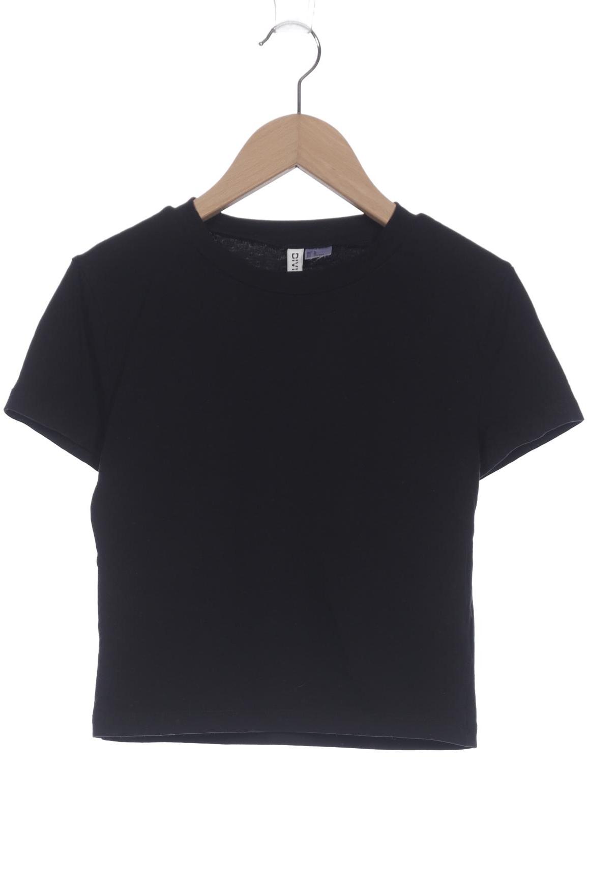 

H&M Damen T-Shirt, schwarz, Gr. 38
