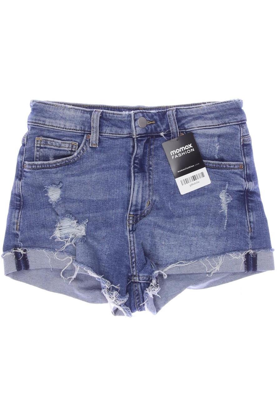

H&M Damen Shorts, blau, Gr. 36