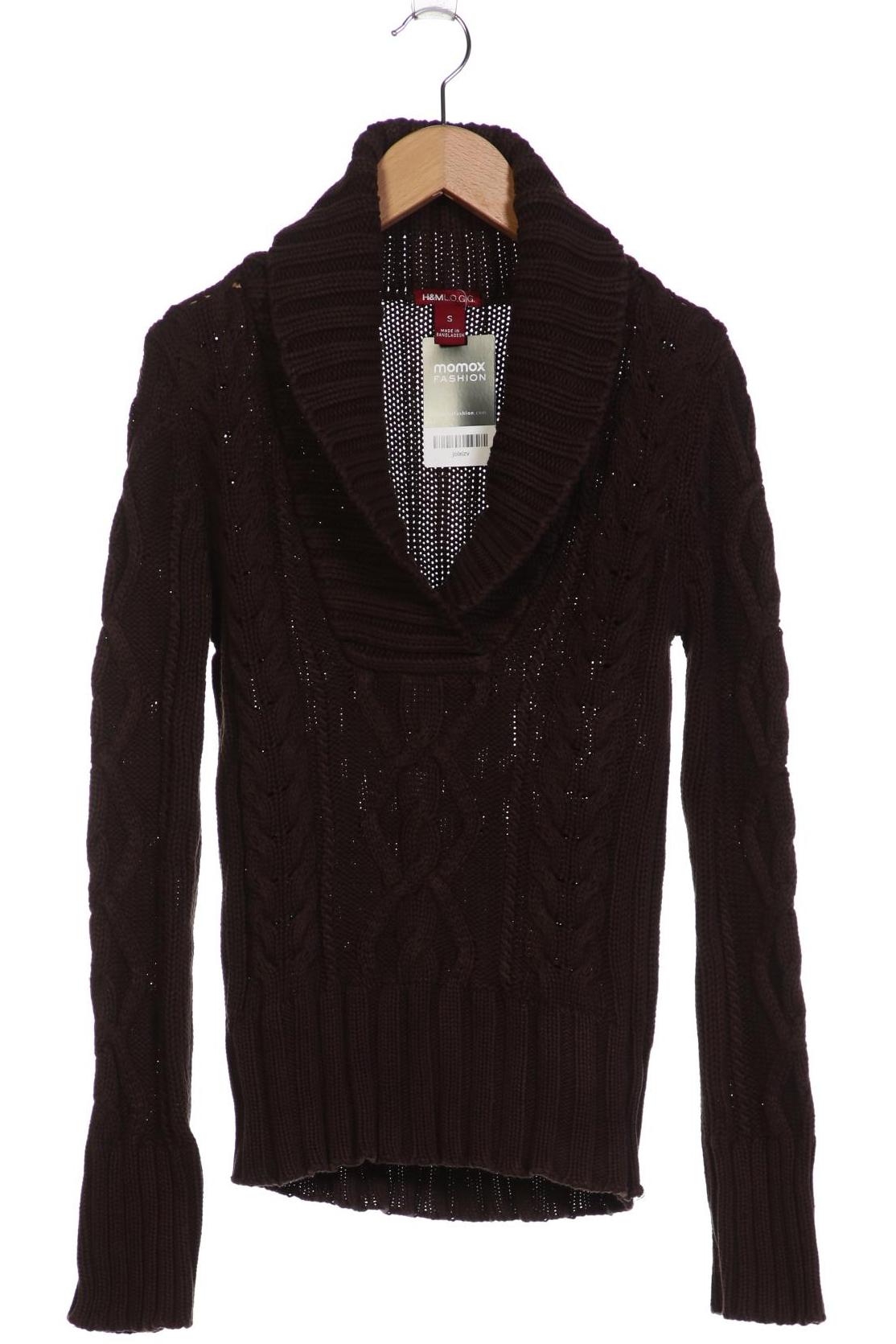 

H&M Damen Pullover, braun, Gr. 36