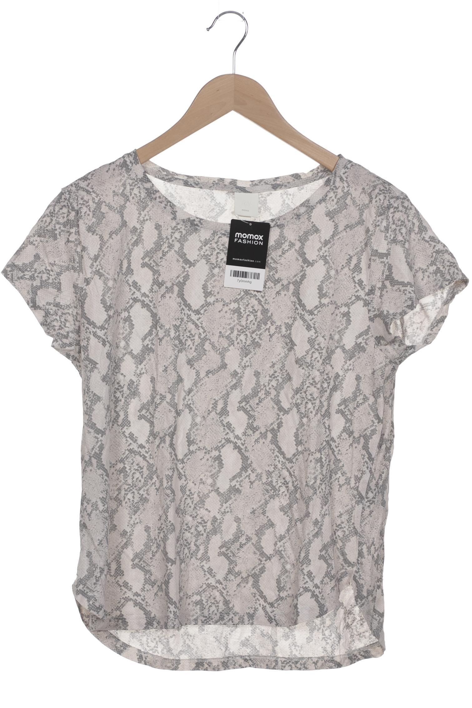 

H&M Damen T-Shirt, grau, Gr. 38