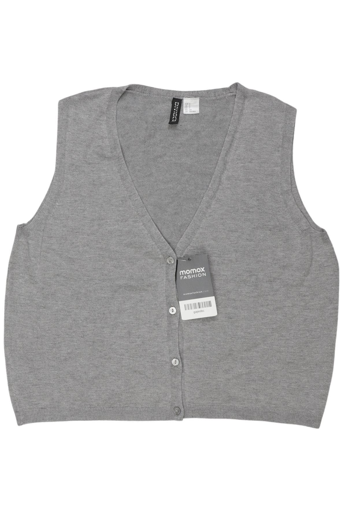 

H&M Damen Weste, grau, Gr. 36
