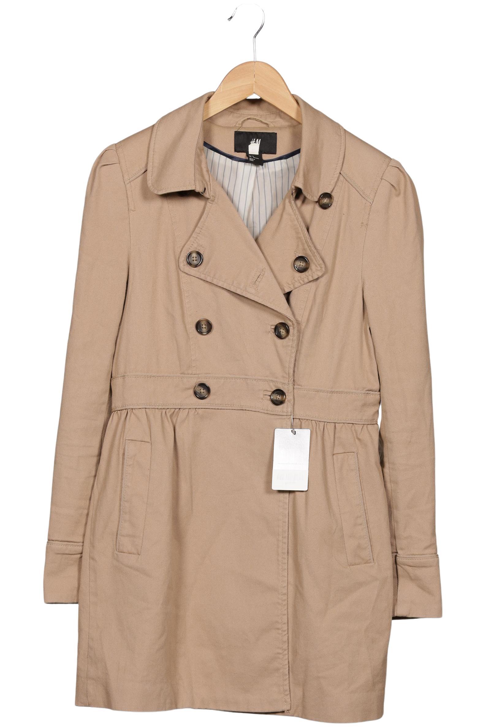 

H&M Damen Mantel, beige, Gr. 38