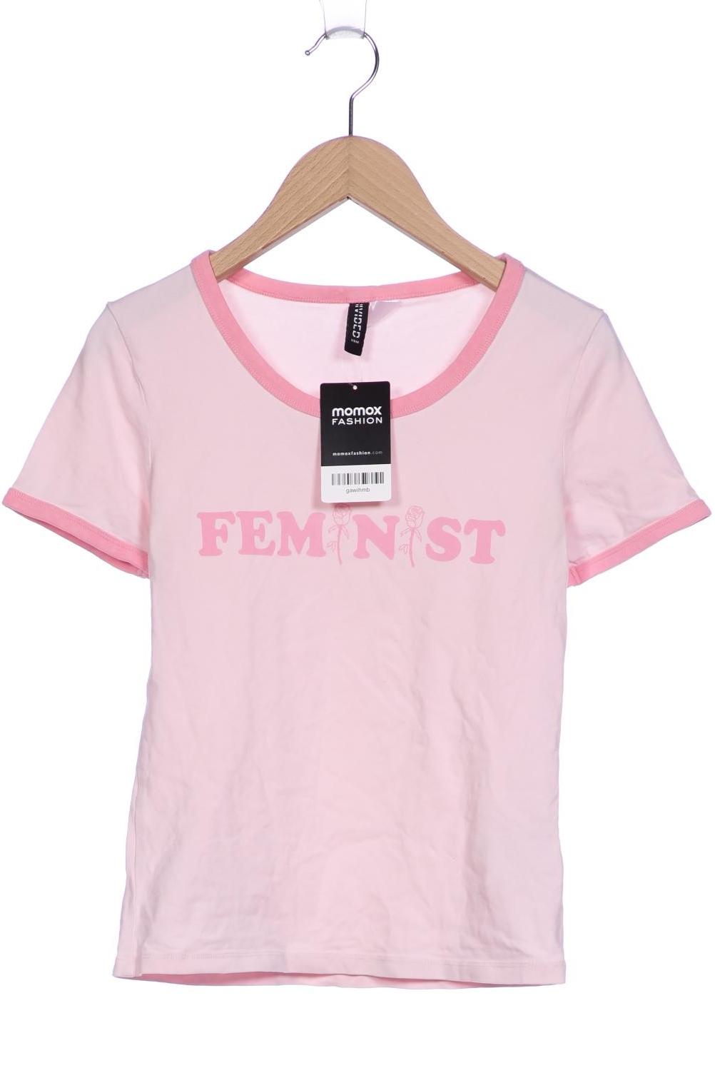

H&M Damen T-Shirt, pink, Gr. 36
