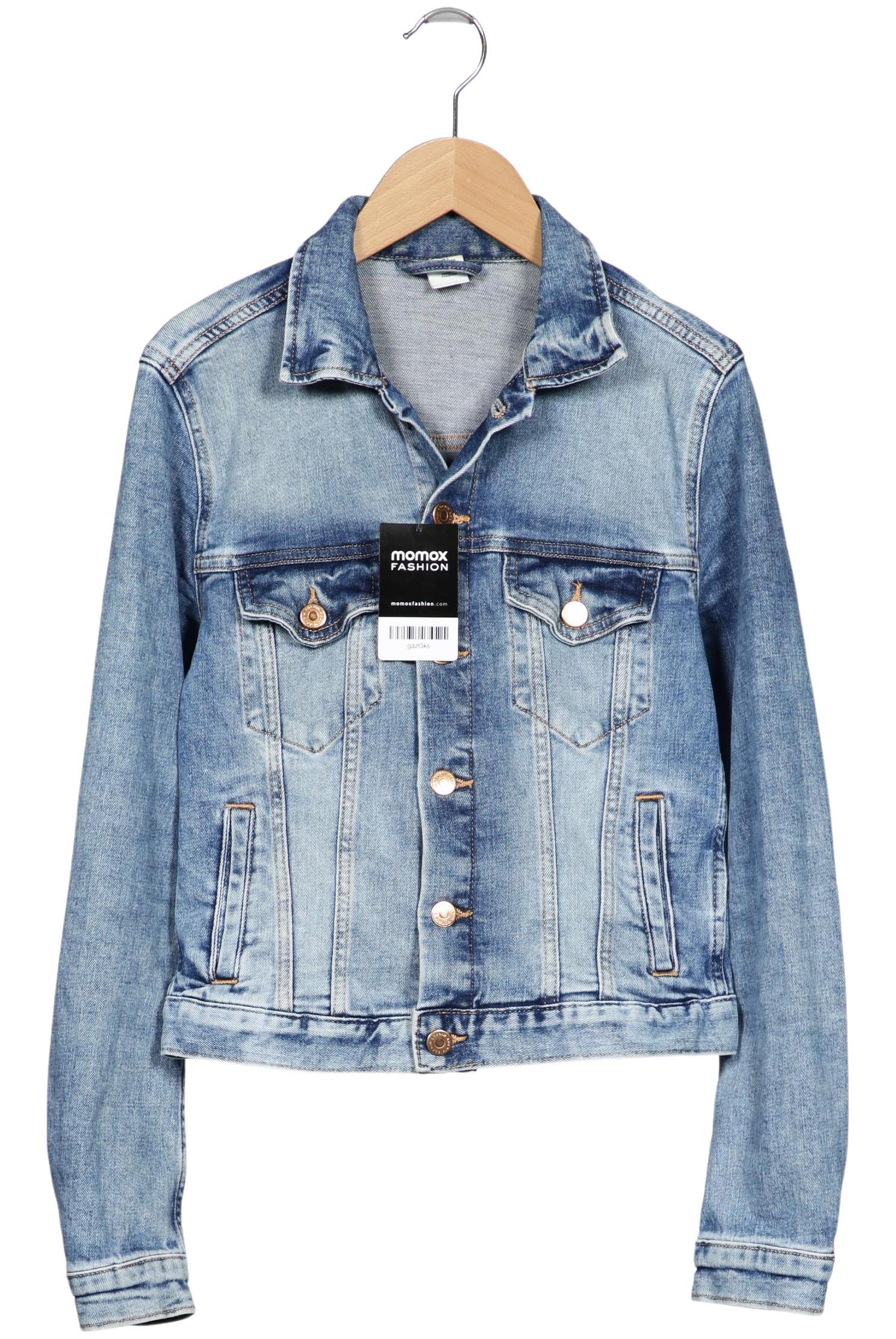 

H&M Damen Jacke, hellblau, Gr. 34