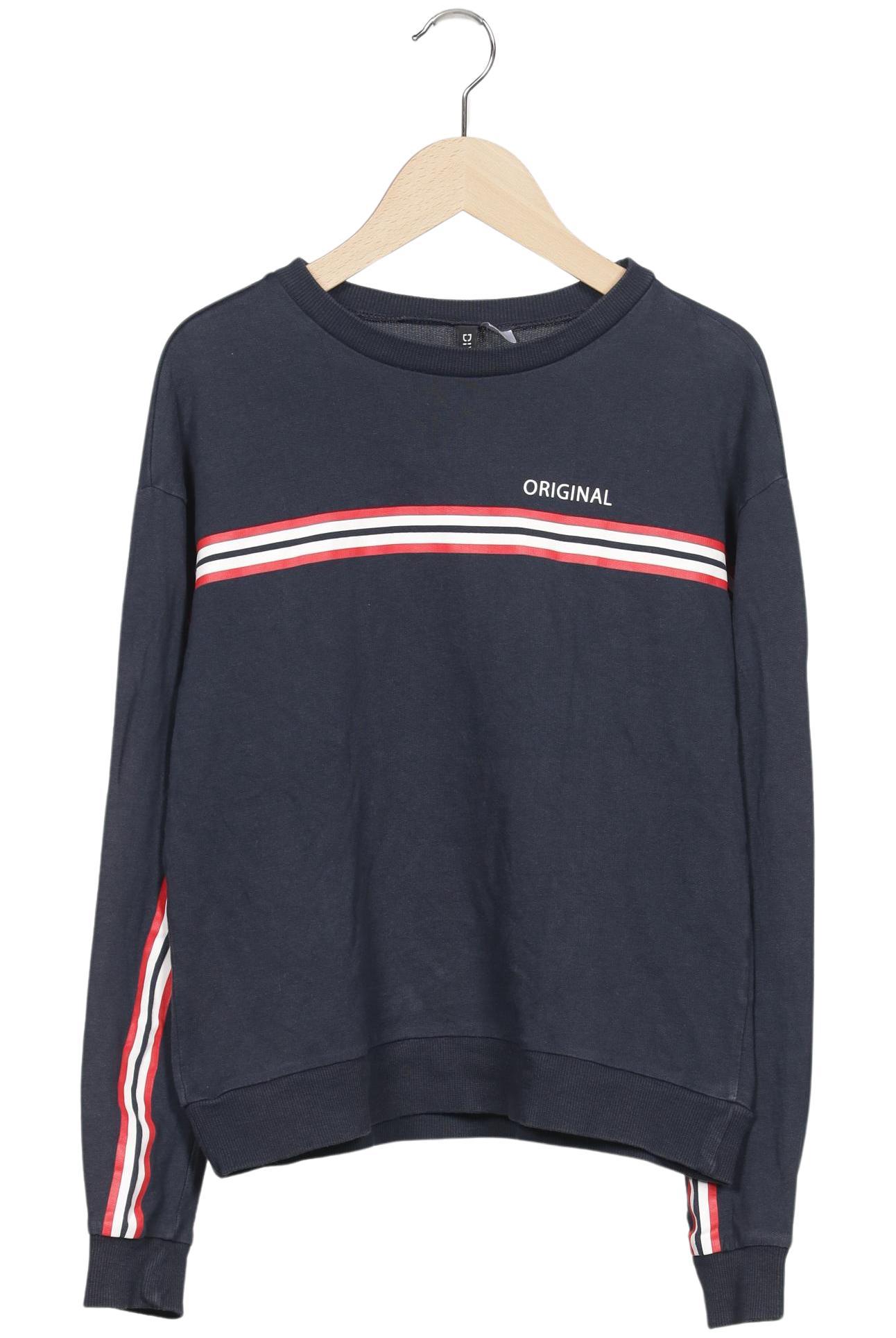 

H&M Damen Sweatshirt, marineblau, Gr. 34