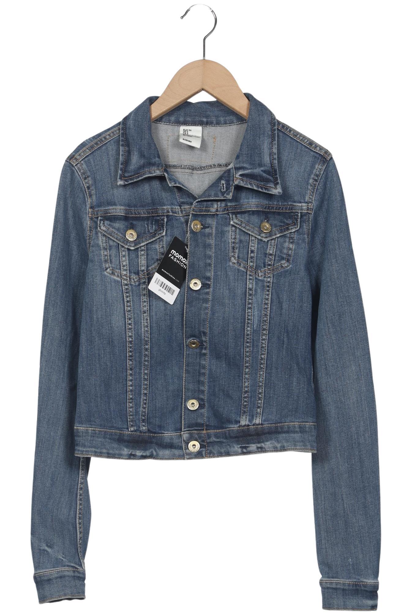 

H&M Damen Jacke, blau, Gr. 36