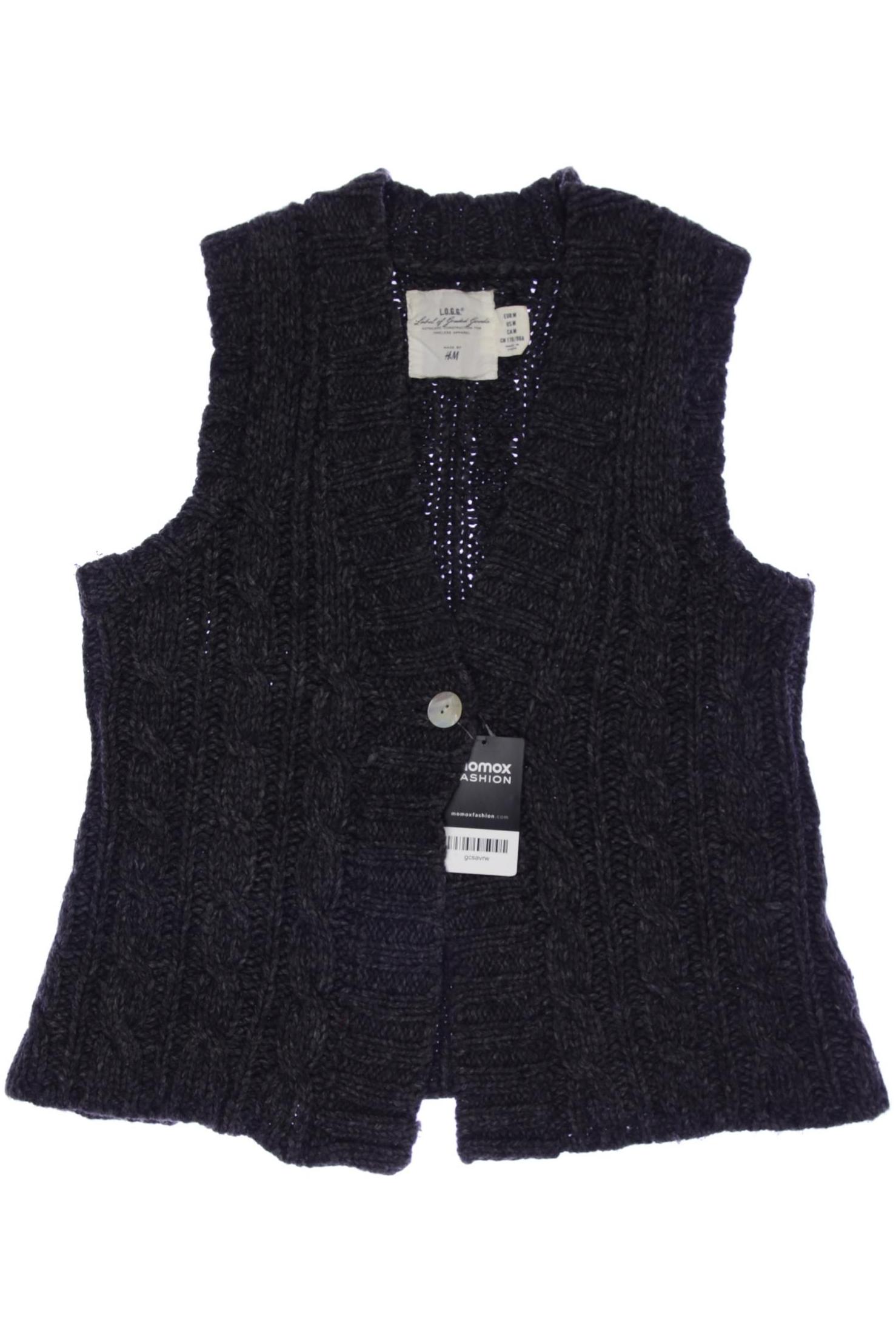 

H&M Damen Weste, grau, Gr. 38