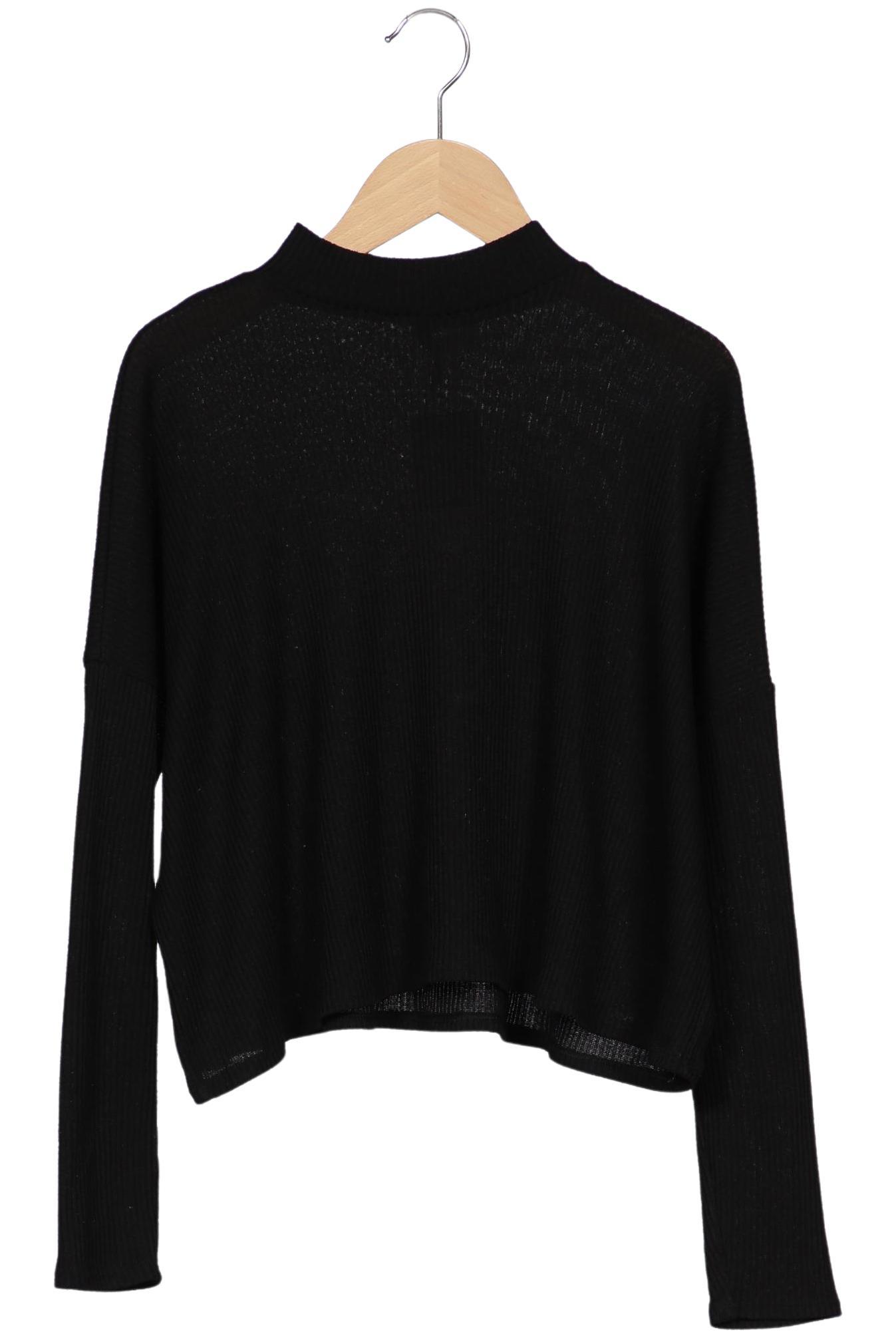 

H&M Damen Pullover, schwarz, Gr. 34