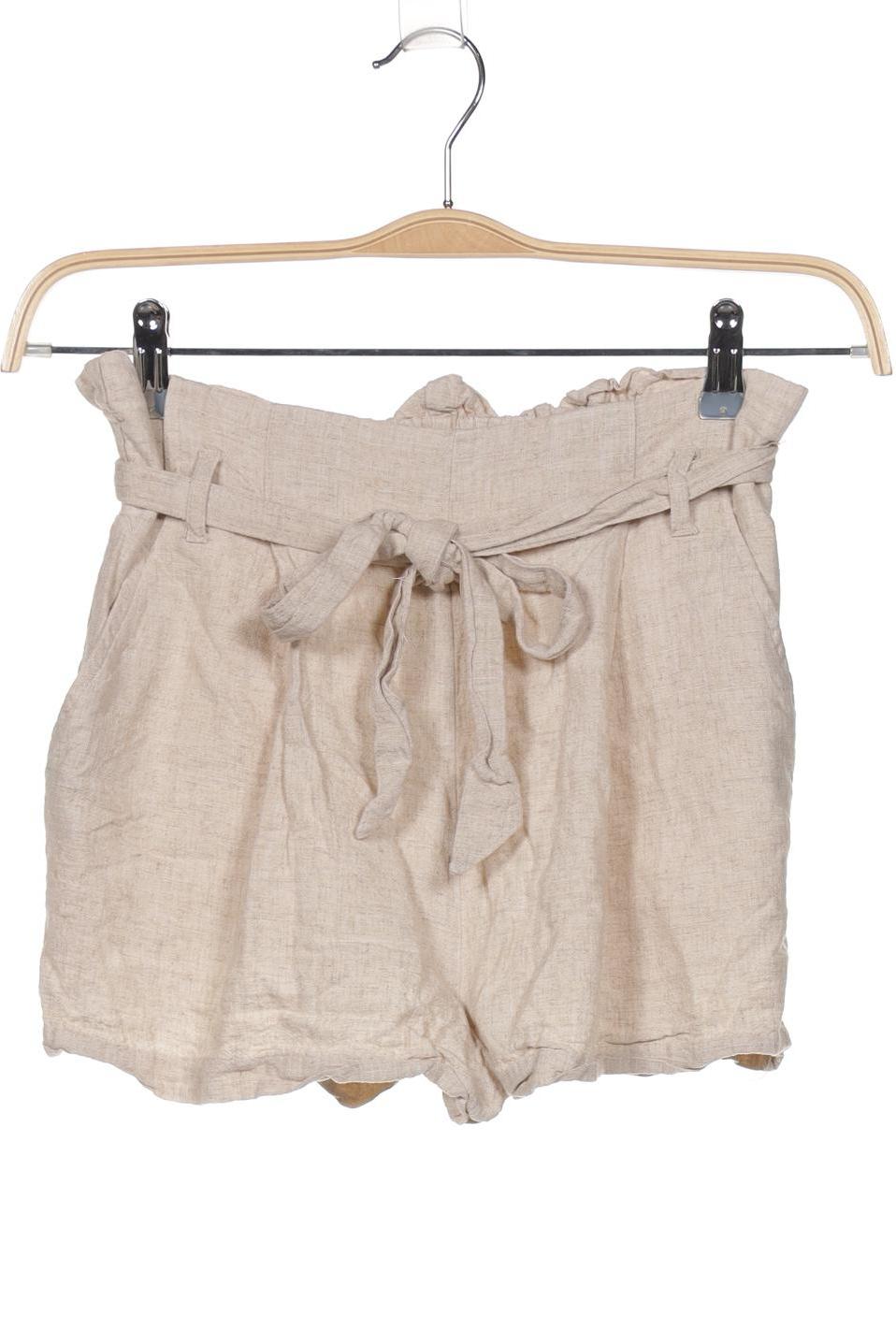 

H&M Damen Shorts, cremeweiß, Gr. 38