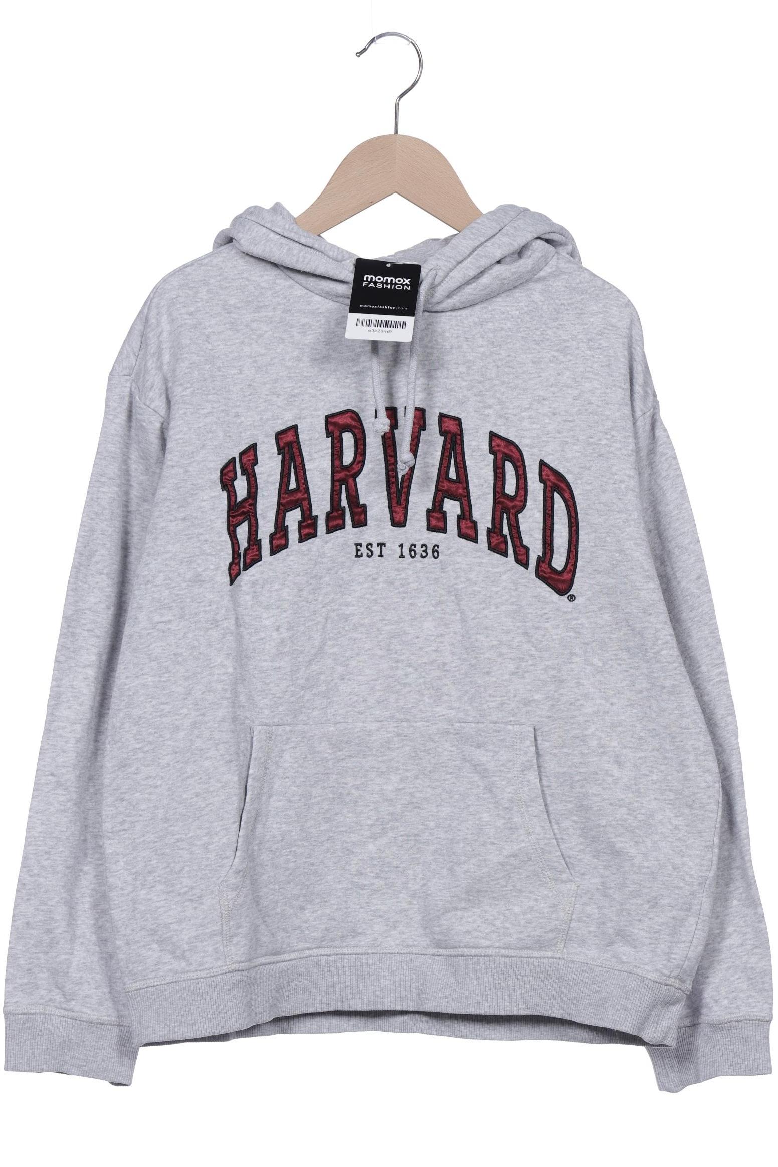 

H&M Damen Kapuzenpullover, grau, Gr. 34