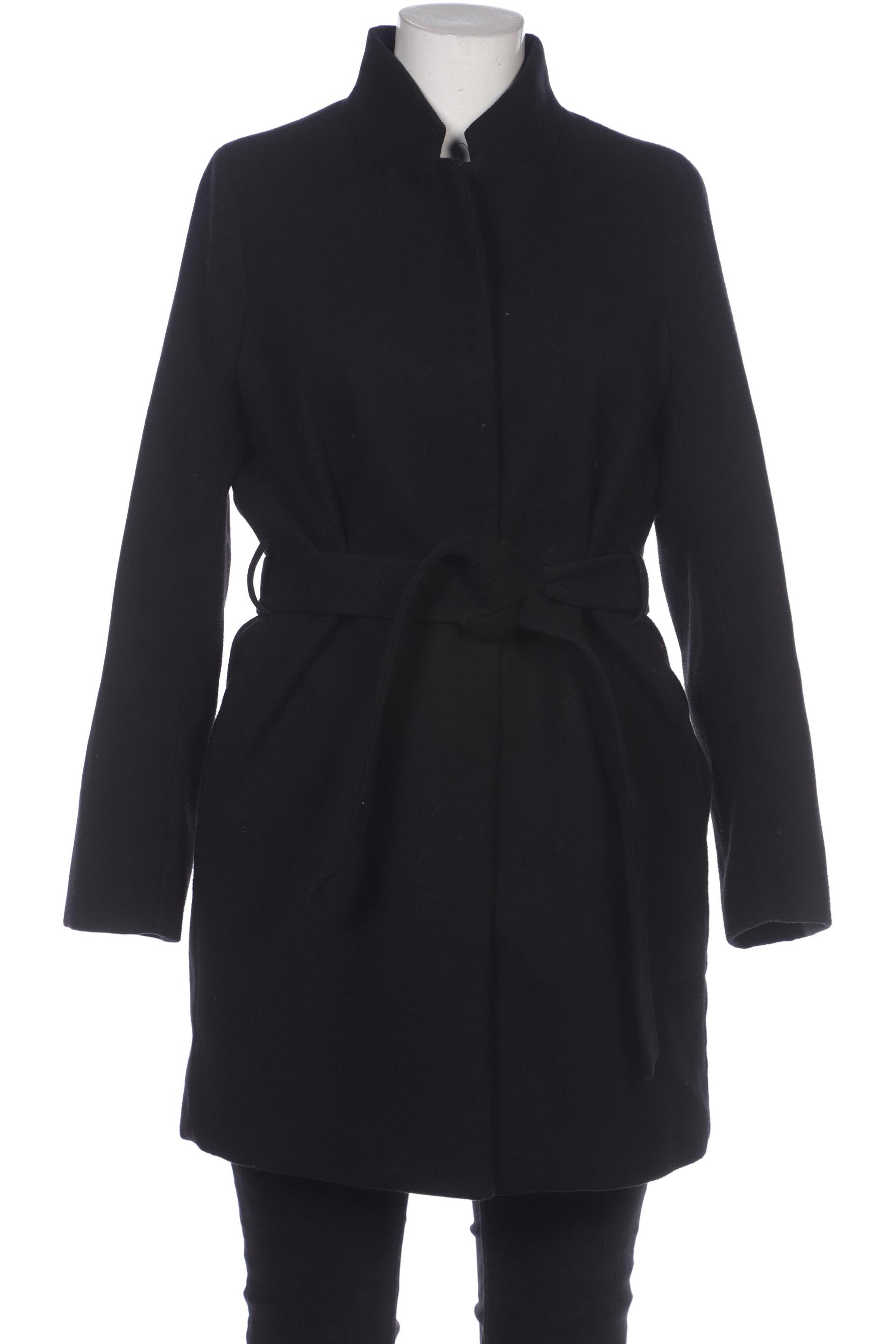 

H&M Damen Mantel, schwarz, Gr. 42