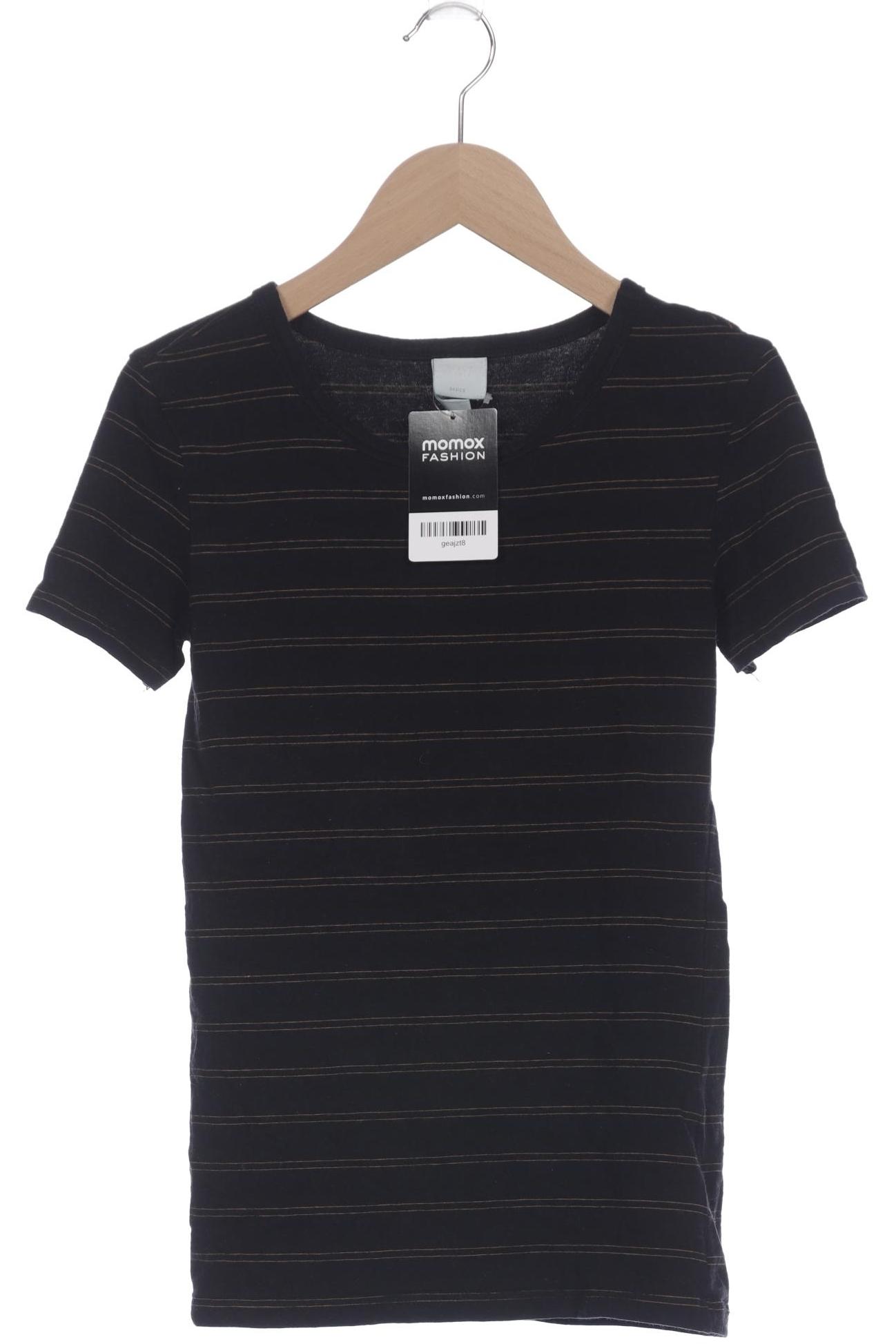 

H&M Damen T-Shirt, schwarz, Gr. 34
