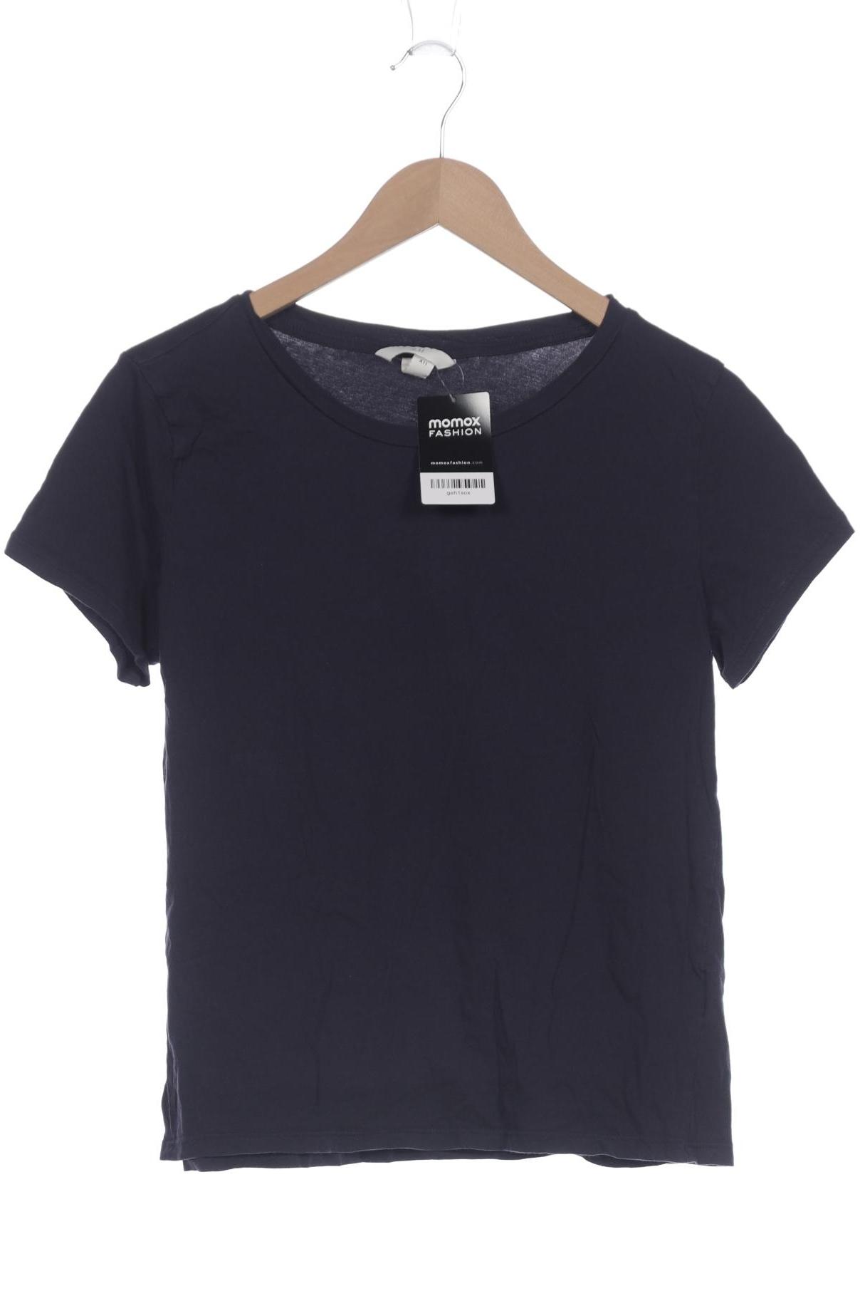 

H&M Damen T-Shirt, marineblau, Gr. 38