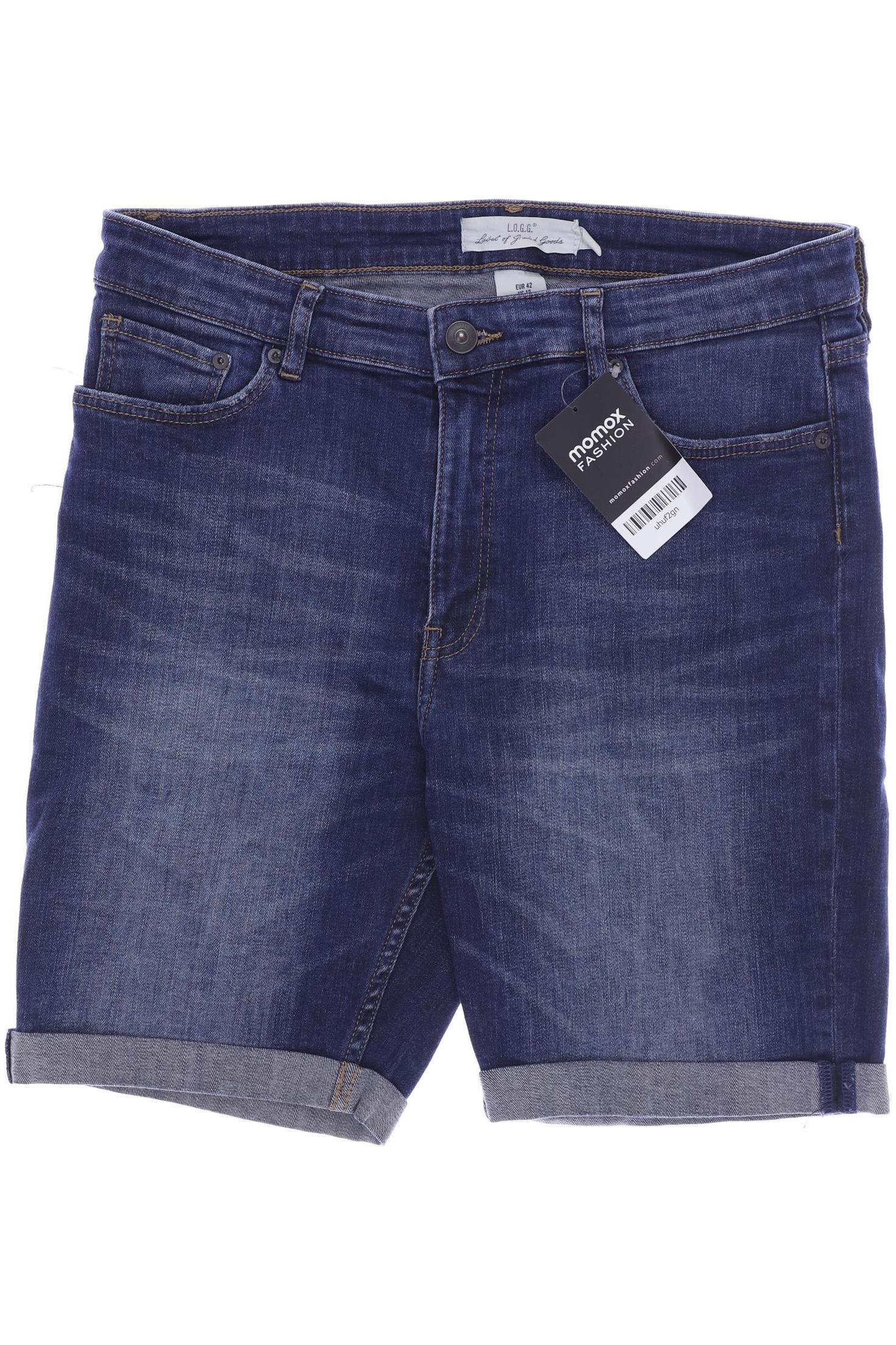 

H&M Damen Shorts, blau