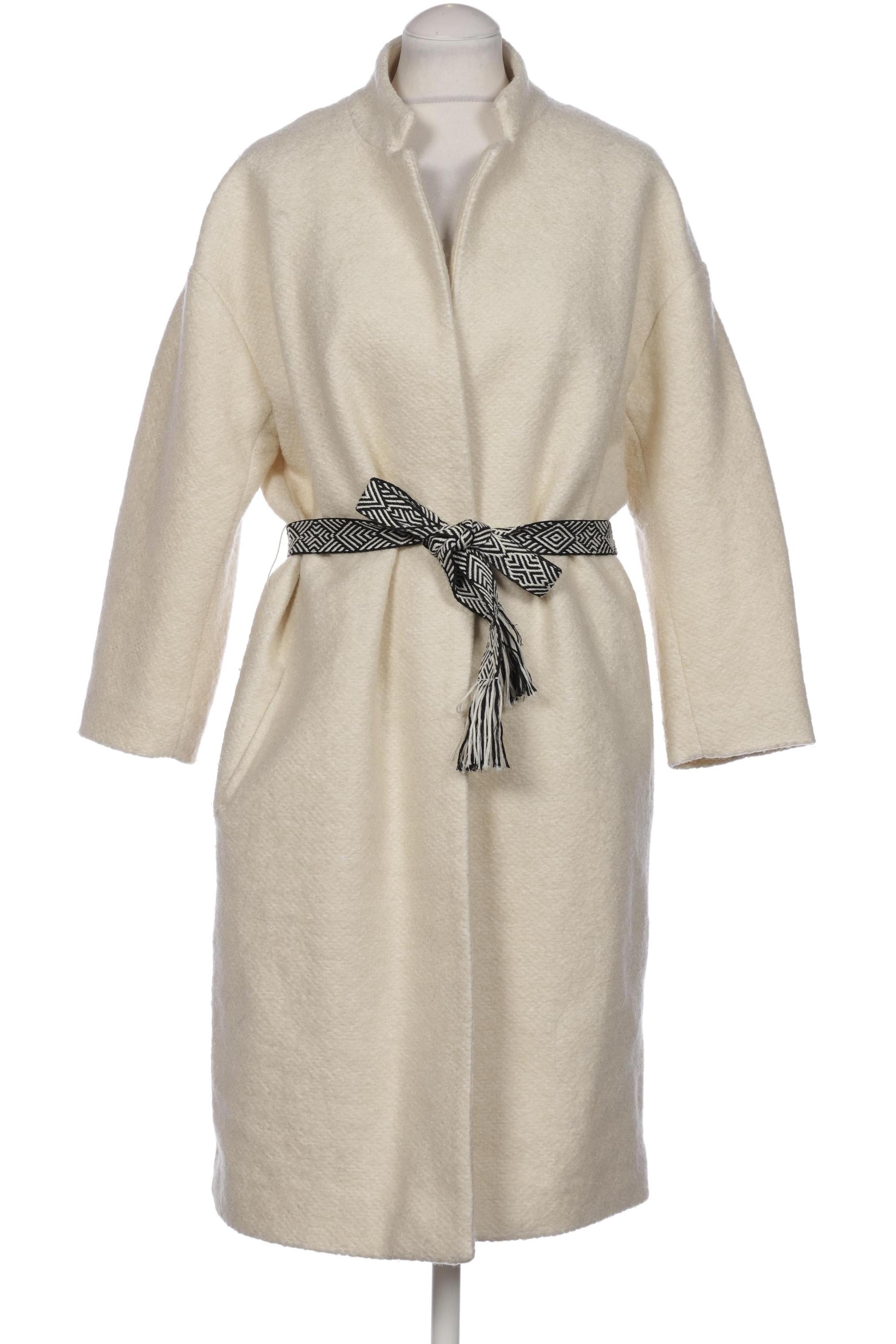 

H&M Damen Mantel, cremeweiß, Gr. 38