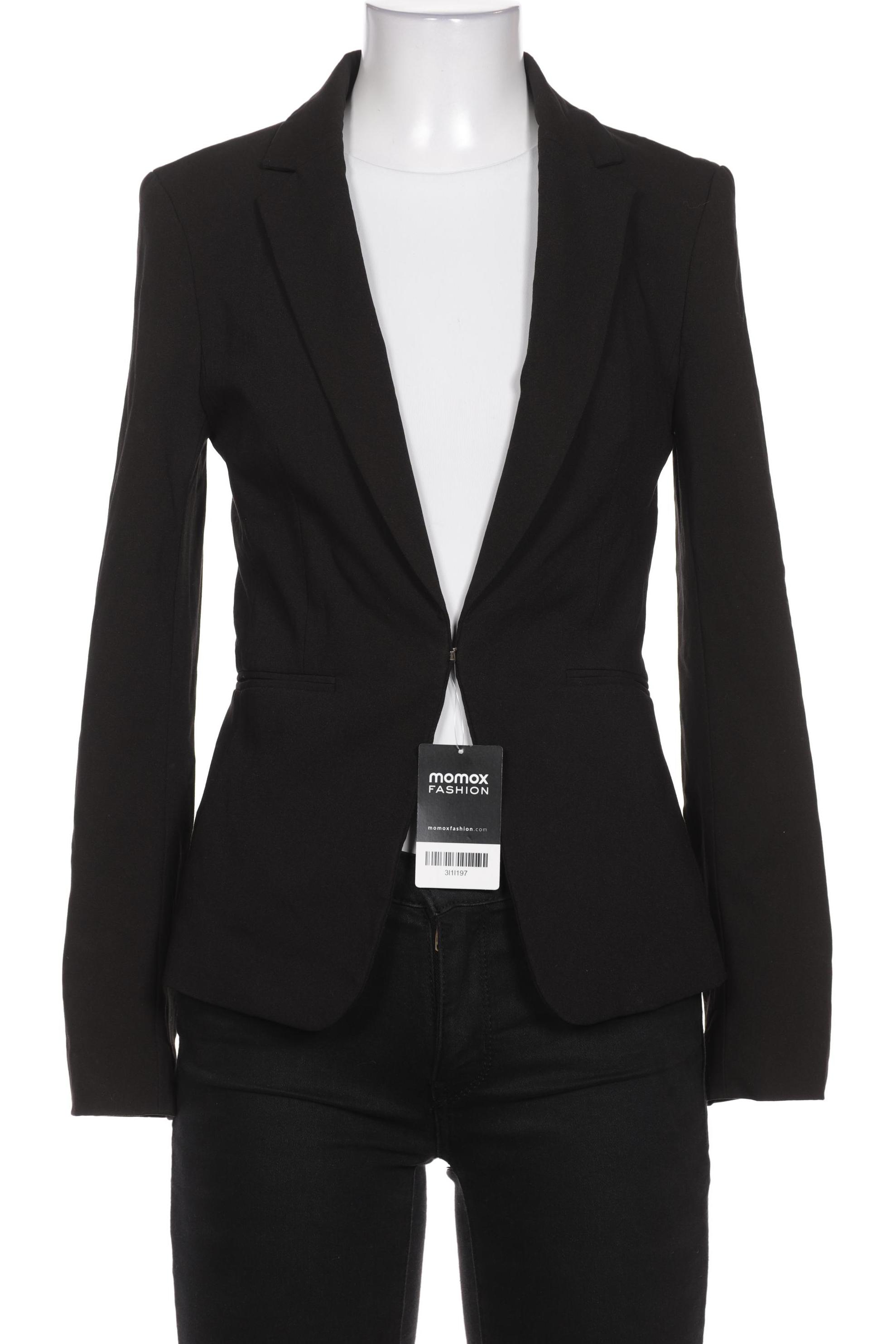 

H&M Damen Blazer, schwarz, Gr. 34