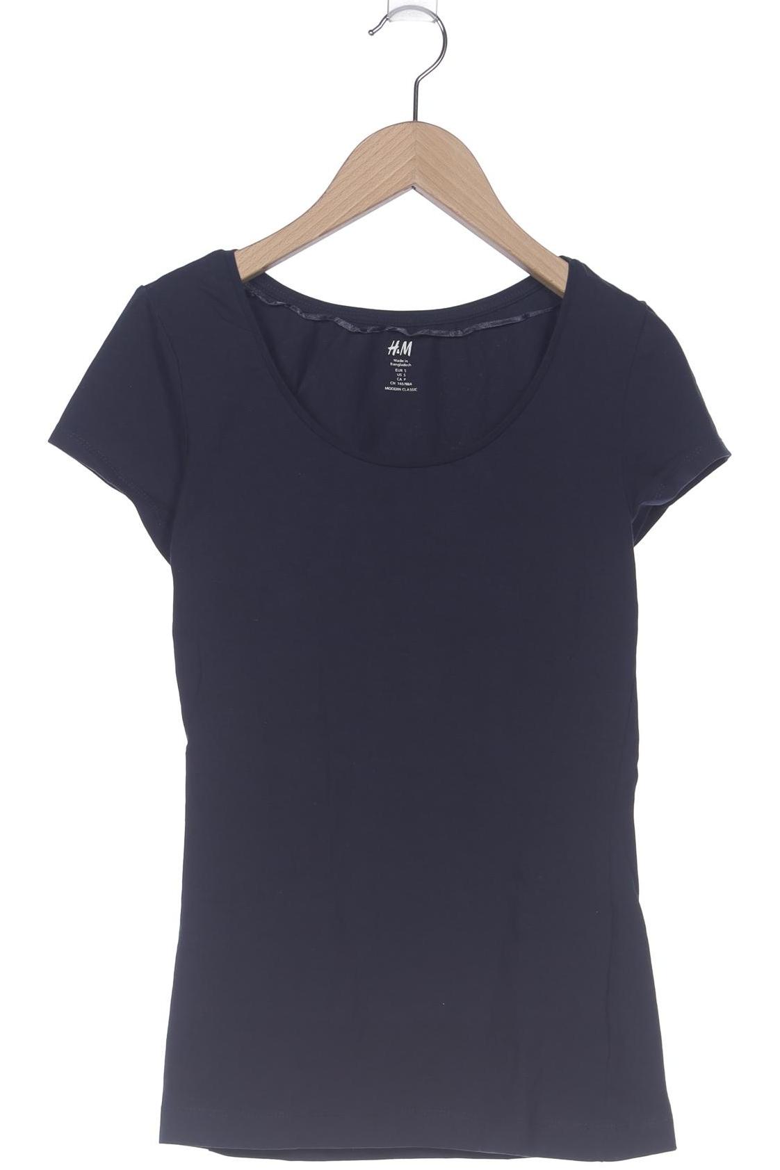 

H&M Damen T-Shirt, blau, Gr. 36