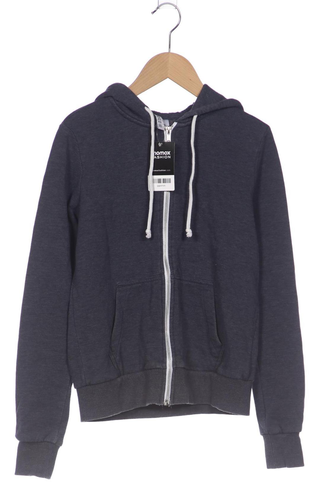 

H&M Damen Kapuzenpullover, marineblau, Gr. 36
