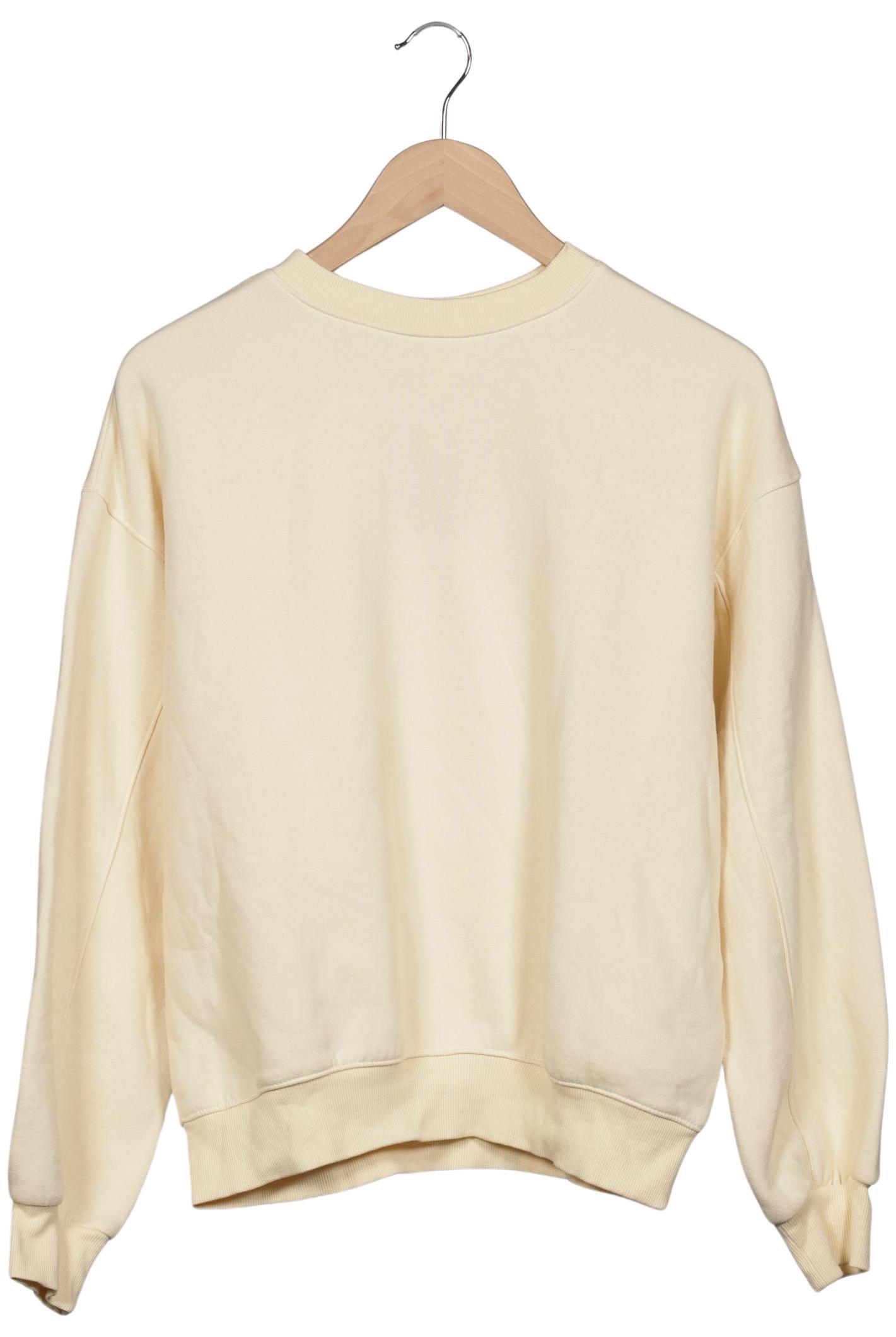 

H&M Damen Sweatshirt, cremeweiß, Gr. 36