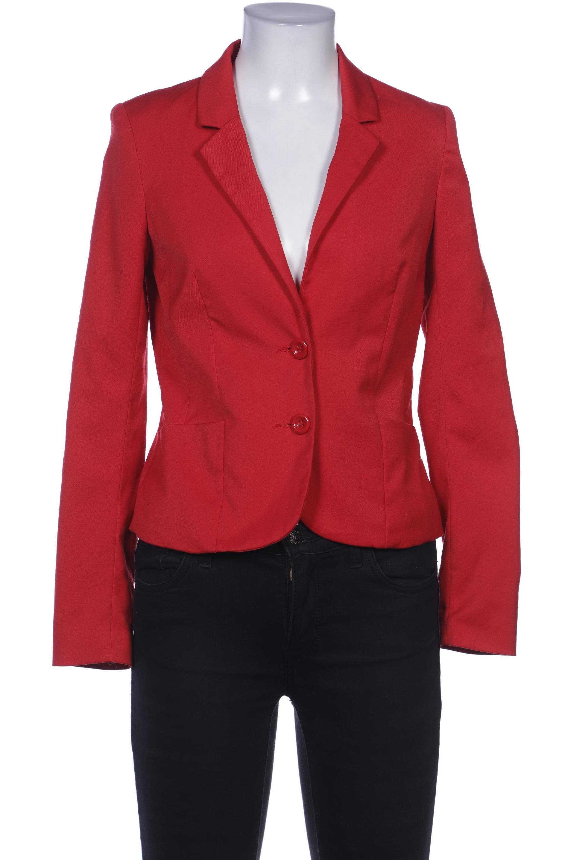 

H&M Damen Blazer, rot, Gr. 36