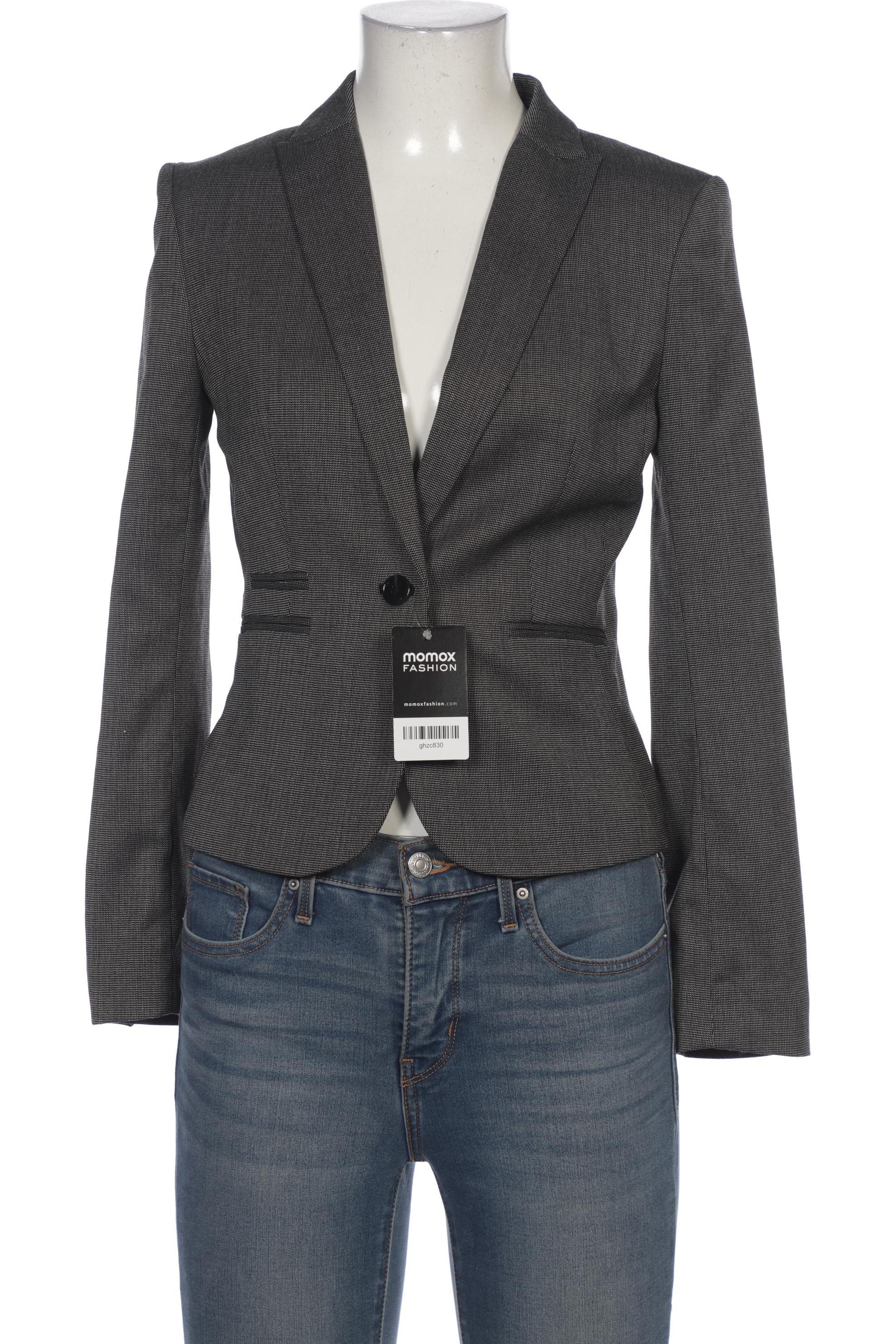 

H&M Damen Blazer, grau, Gr. 34