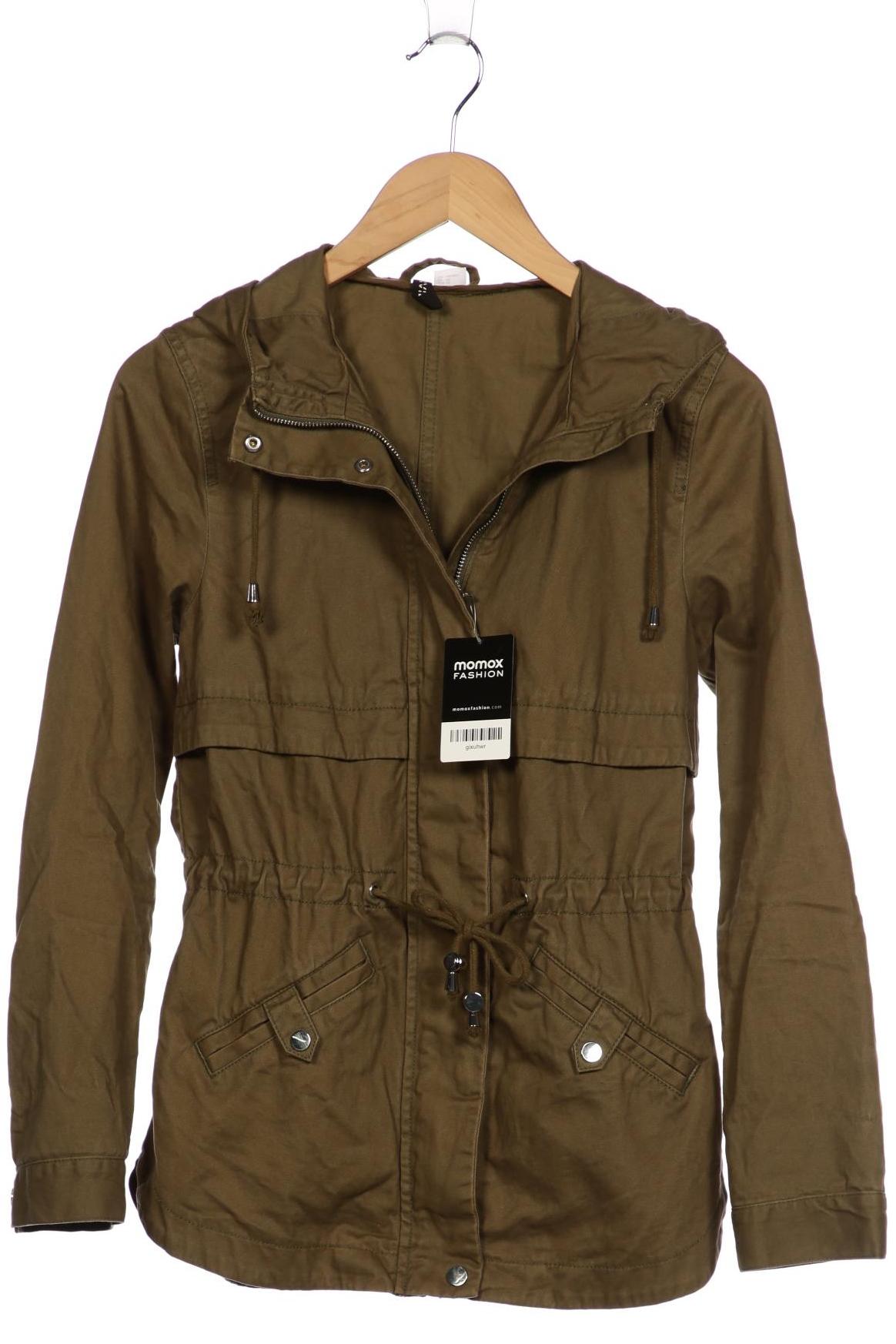 

H&M Damen Jacke, grün, Gr. 34