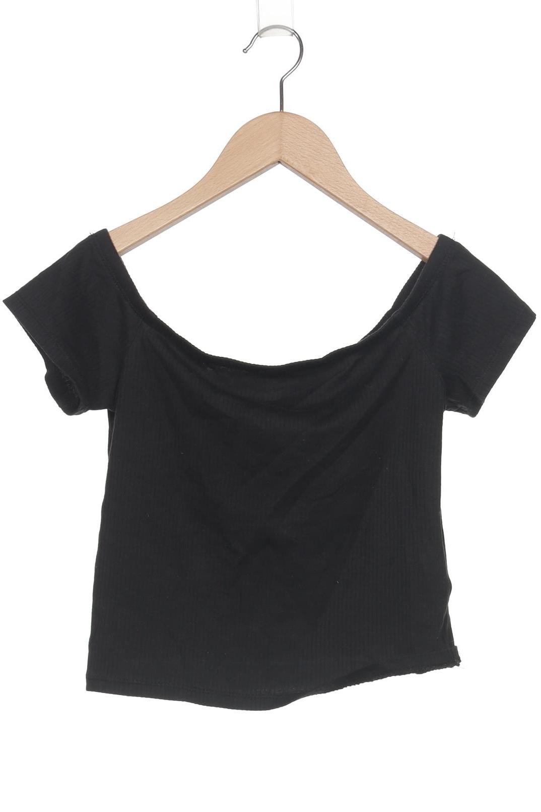 

H&M Damen T-Shirt, schwarz, Gr. 36