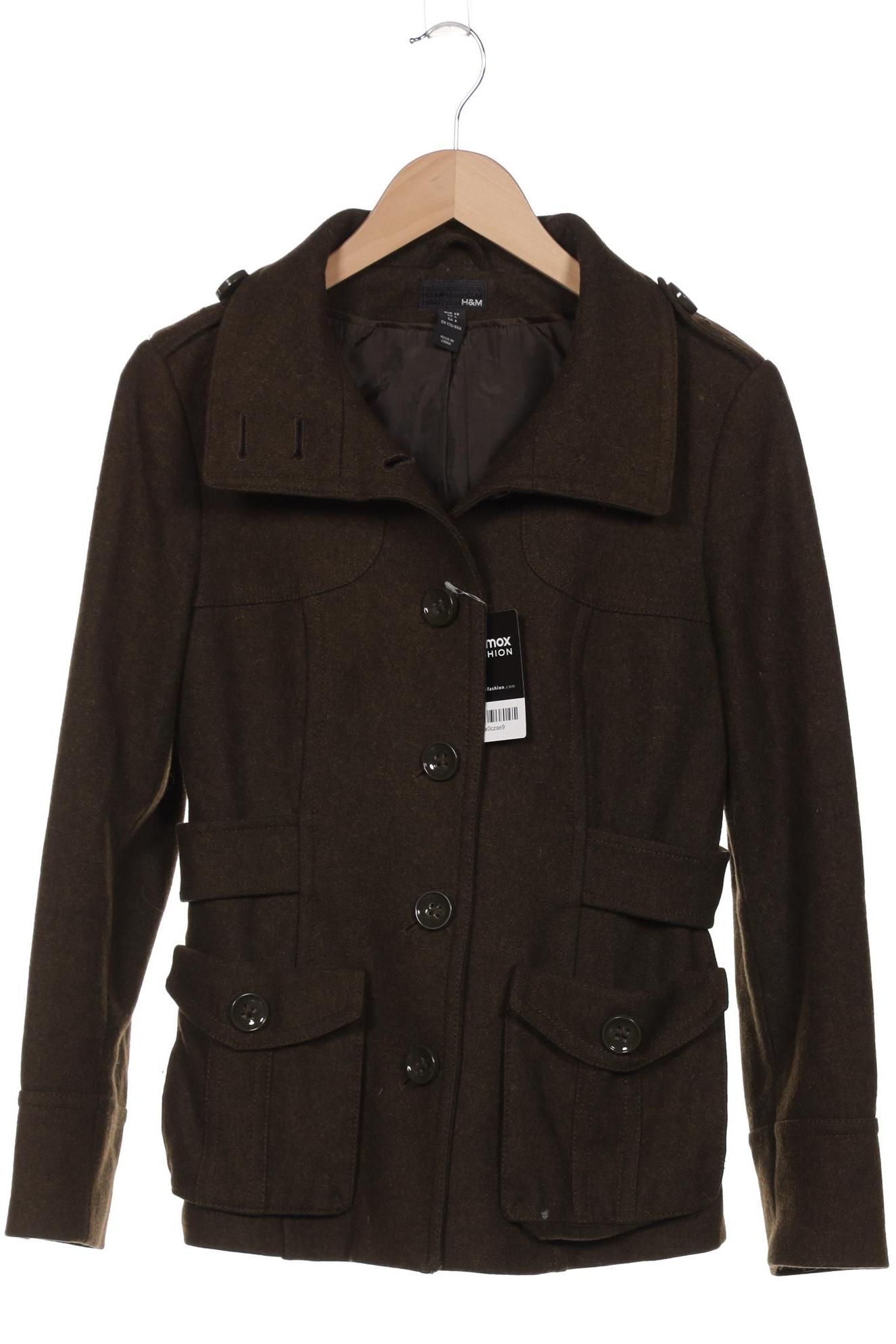 

H&M Damen Jacke, grün, Gr. 38