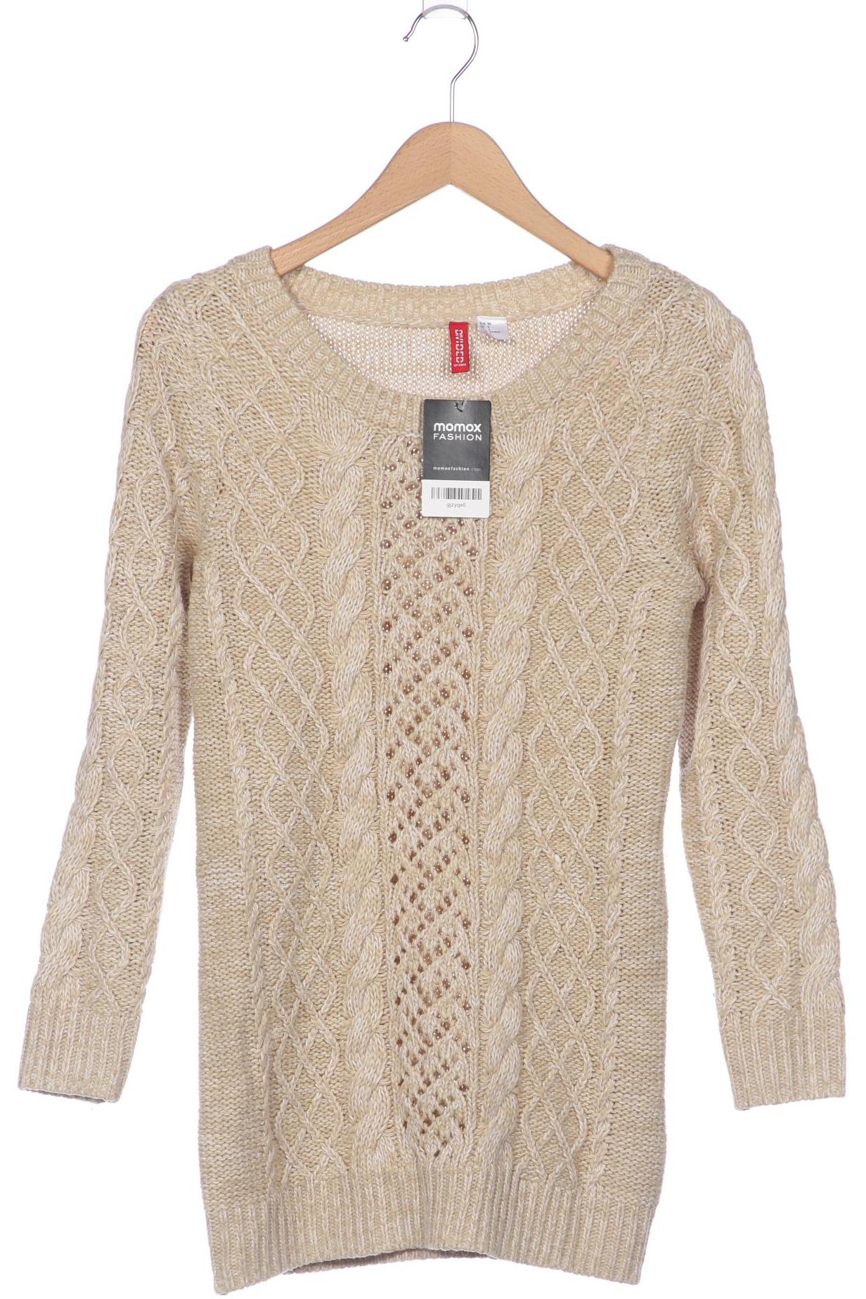 

H&M Damen Pullover, beige, Gr. 36