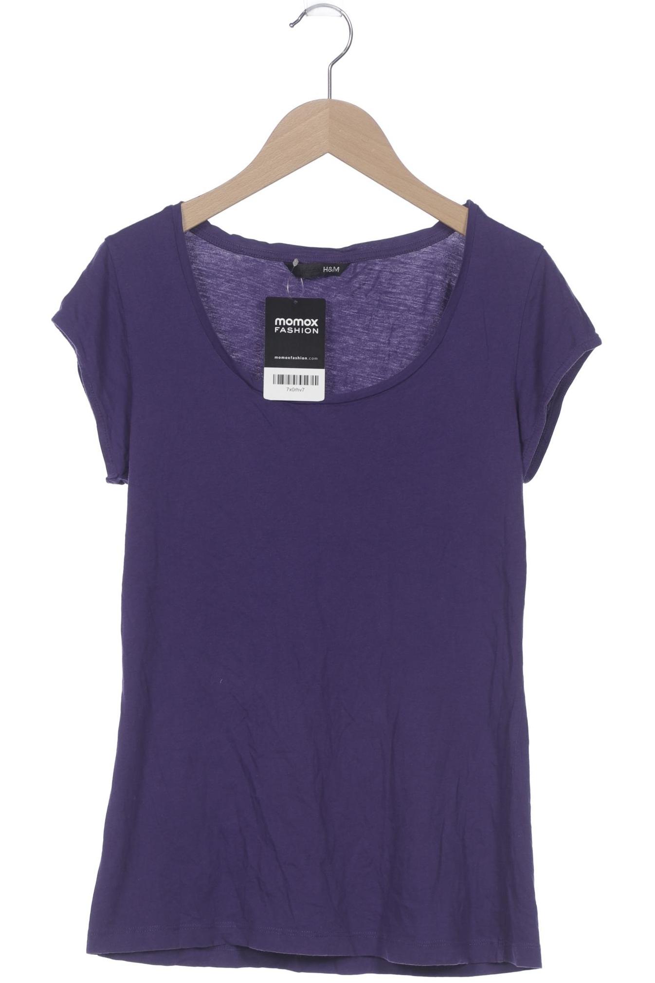 

H&M Damen T-Shirt, flieder, Gr. 36