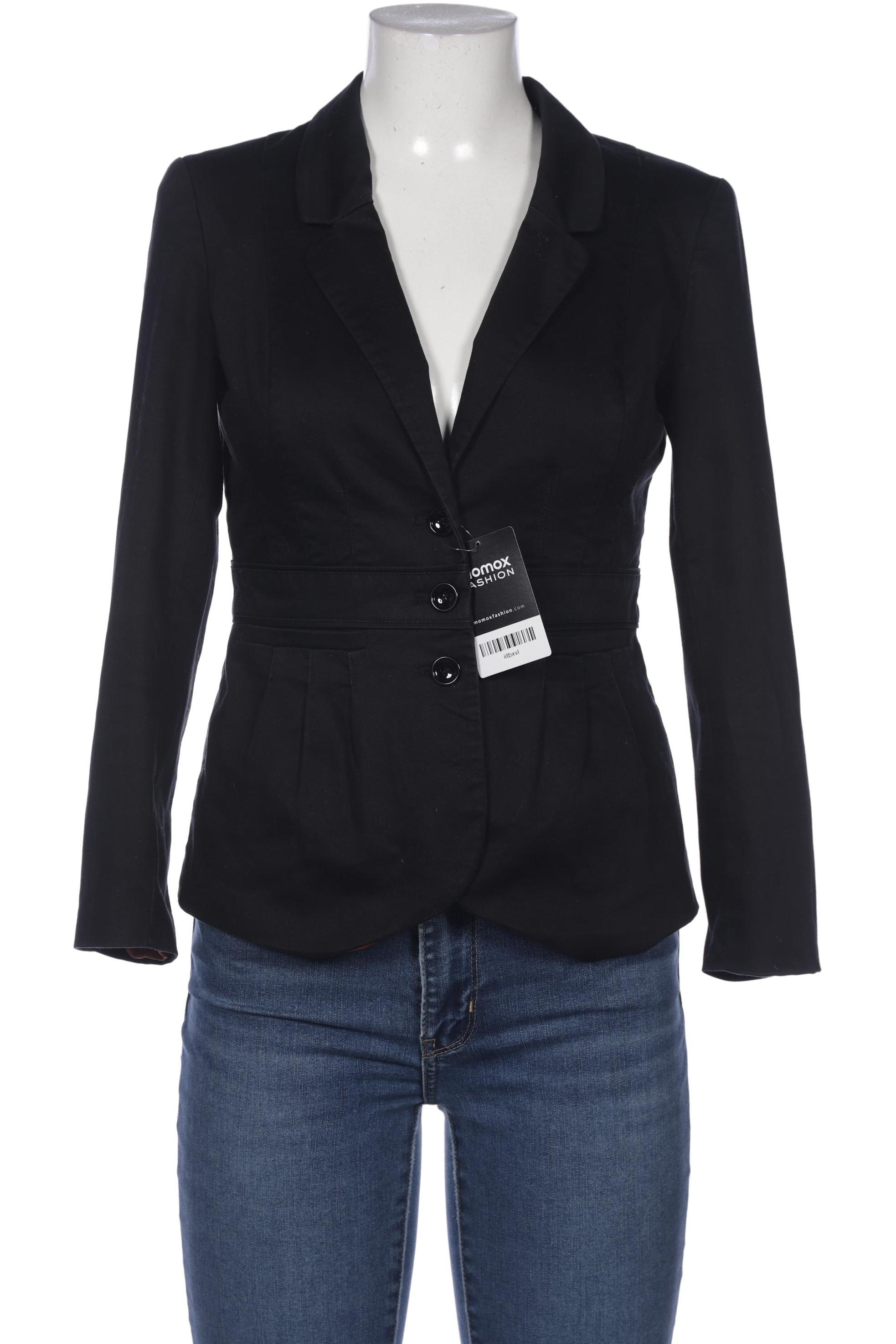 

H&M Damen Blazer, schwarz, Gr. 38