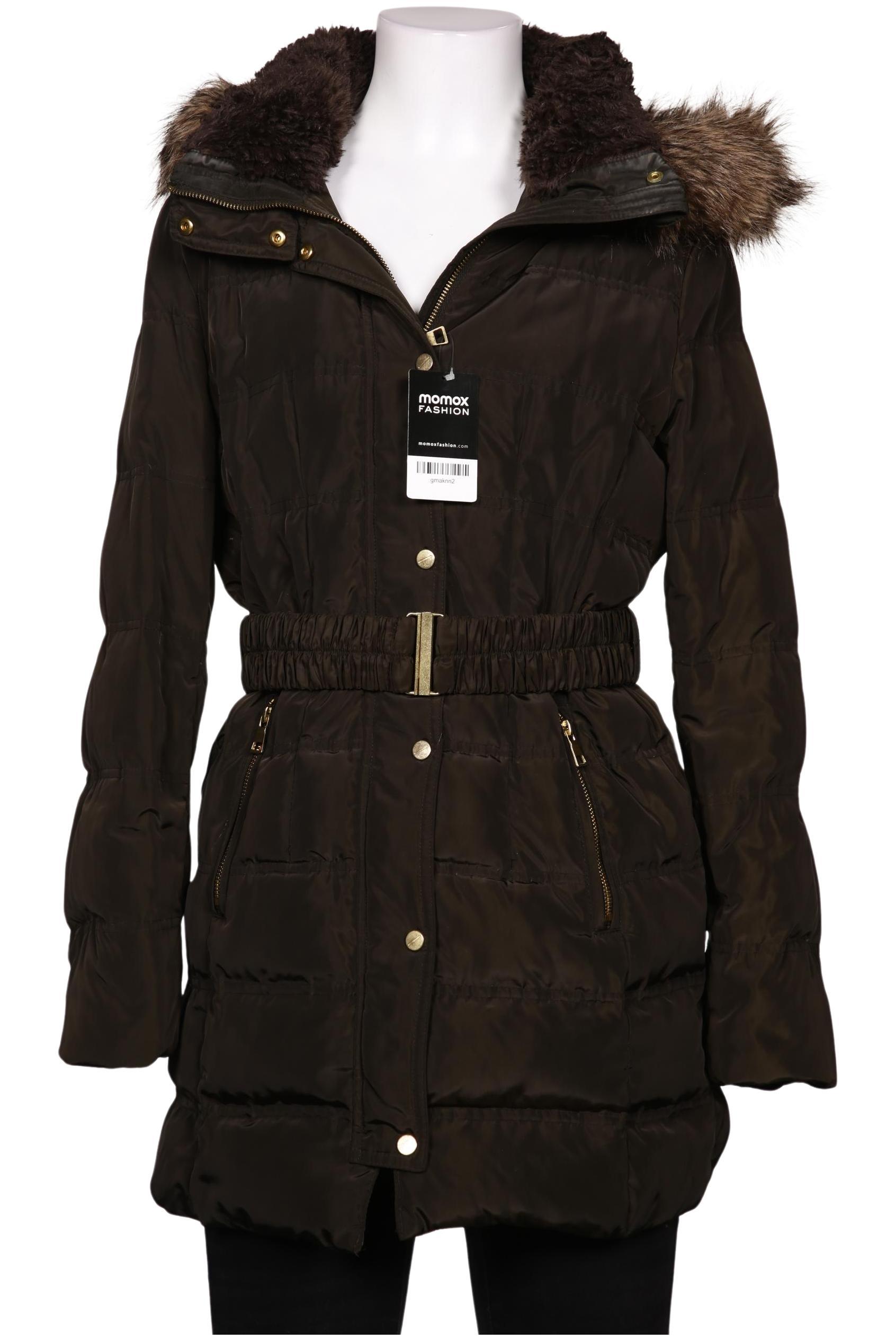 

H&M Damen Mantel, grün, Gr. 36